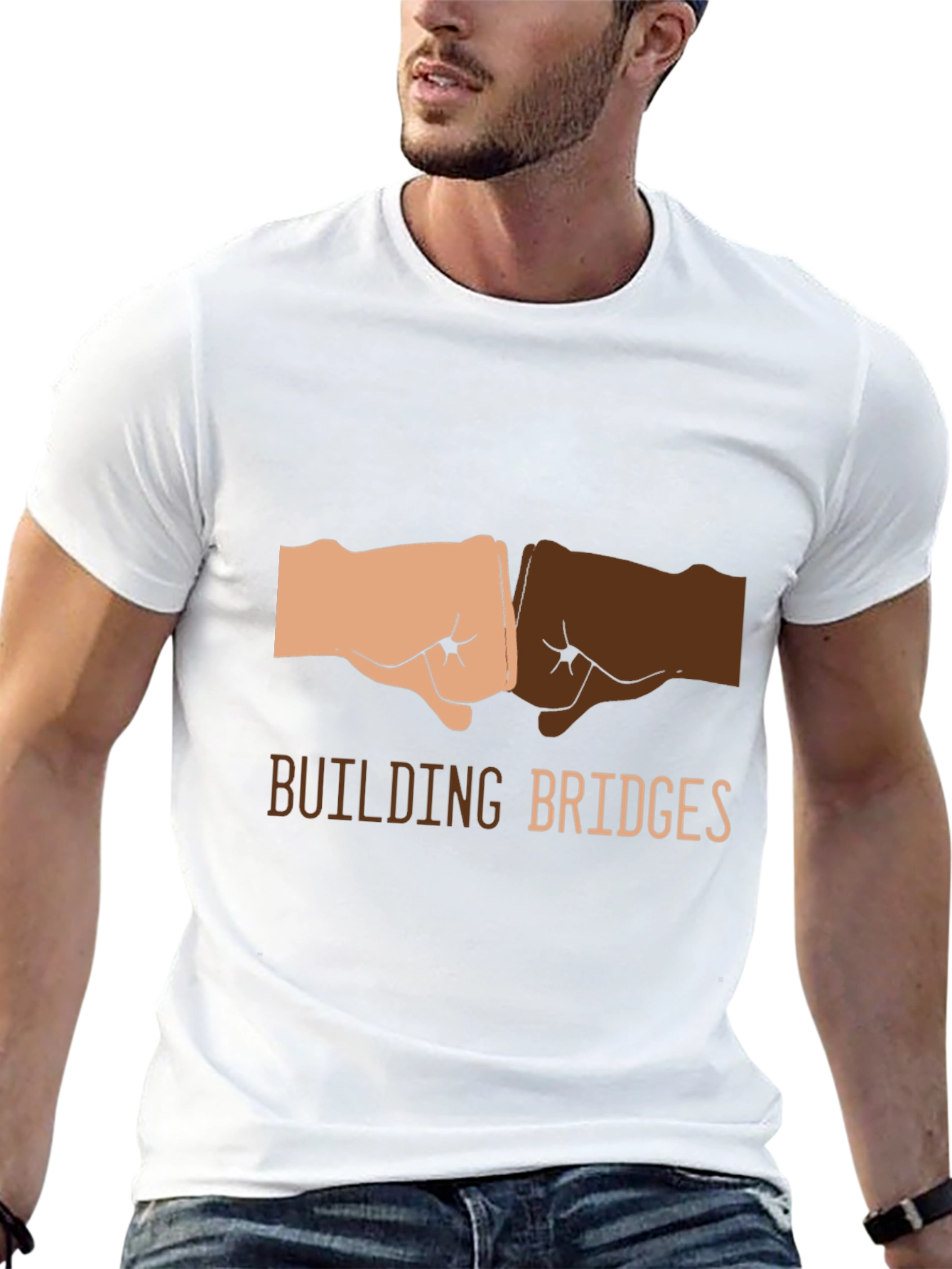 Building Bridges Graphic T-Shirt