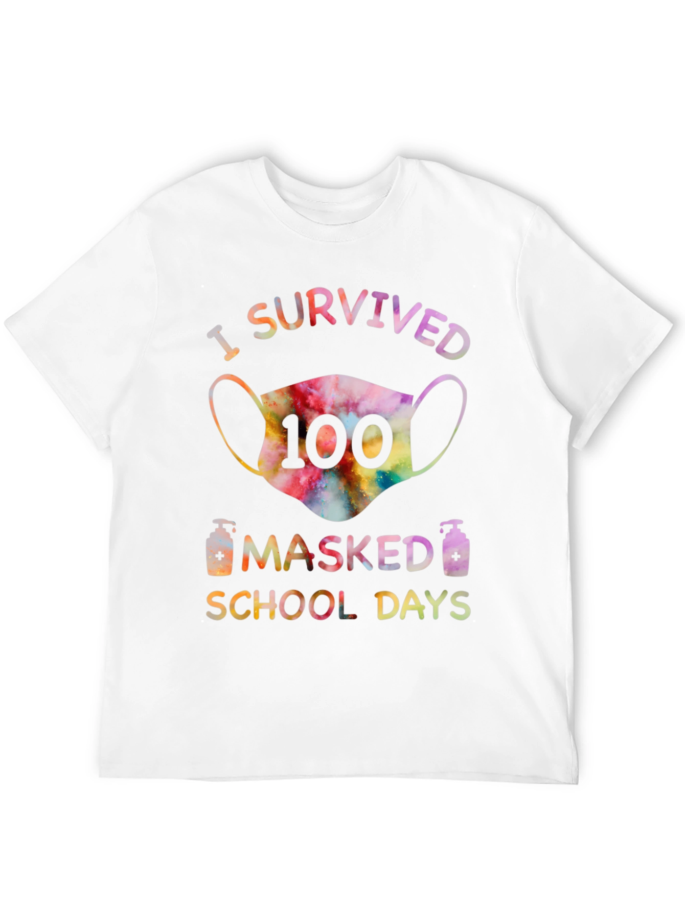 I Survived 100 Masked School Days T-Shirt