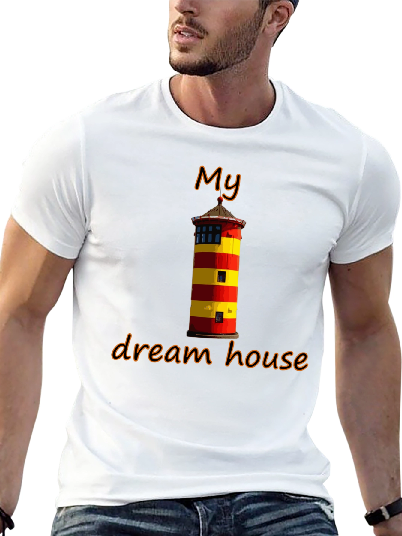 My Dream House T-Shirt: Lighthouse Graphic Tee