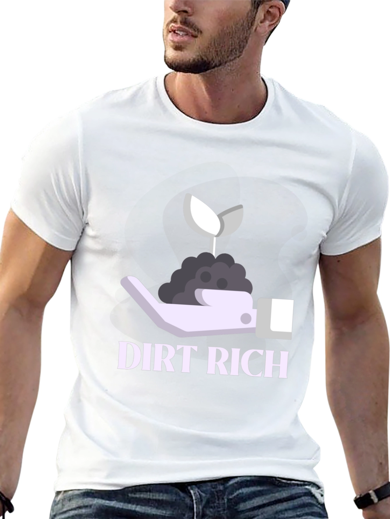 Dirt Rich Graphic T-Shirt - Sustainable Style