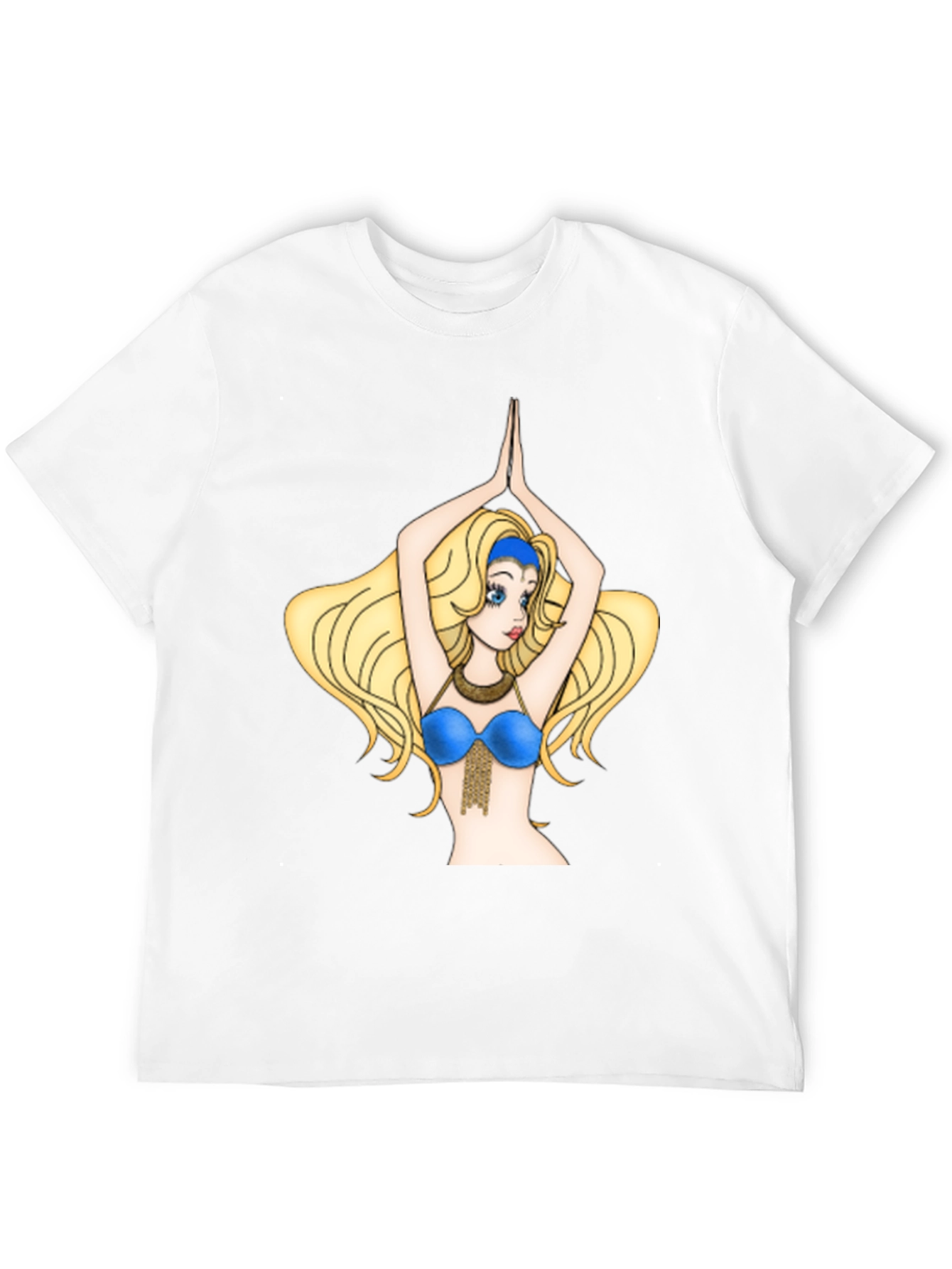 Cartoon Belly Dancer Graphic Tee