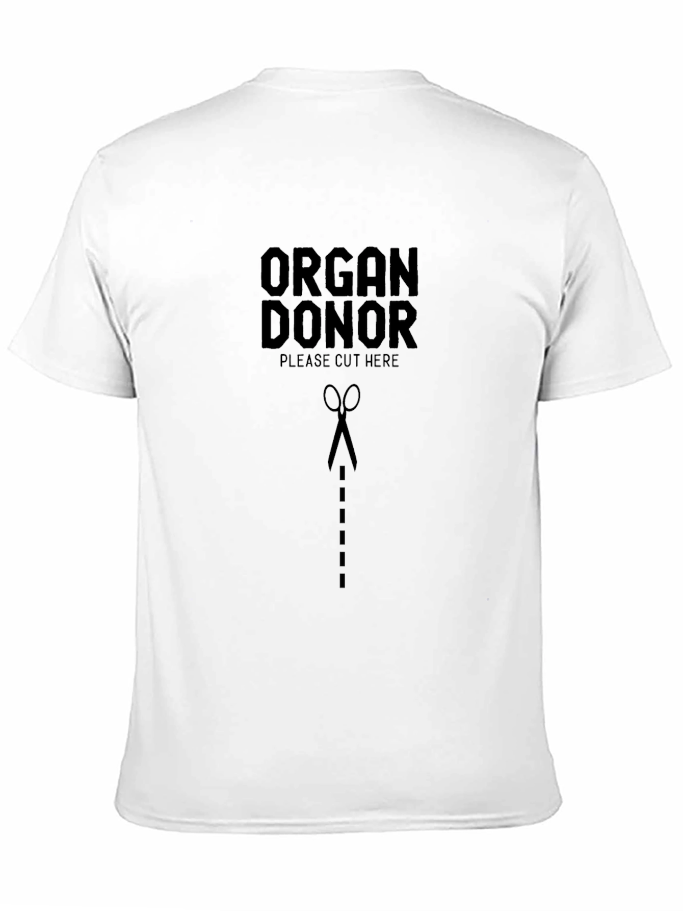 Organ Donor Funny Humor Novelty T-Shirt