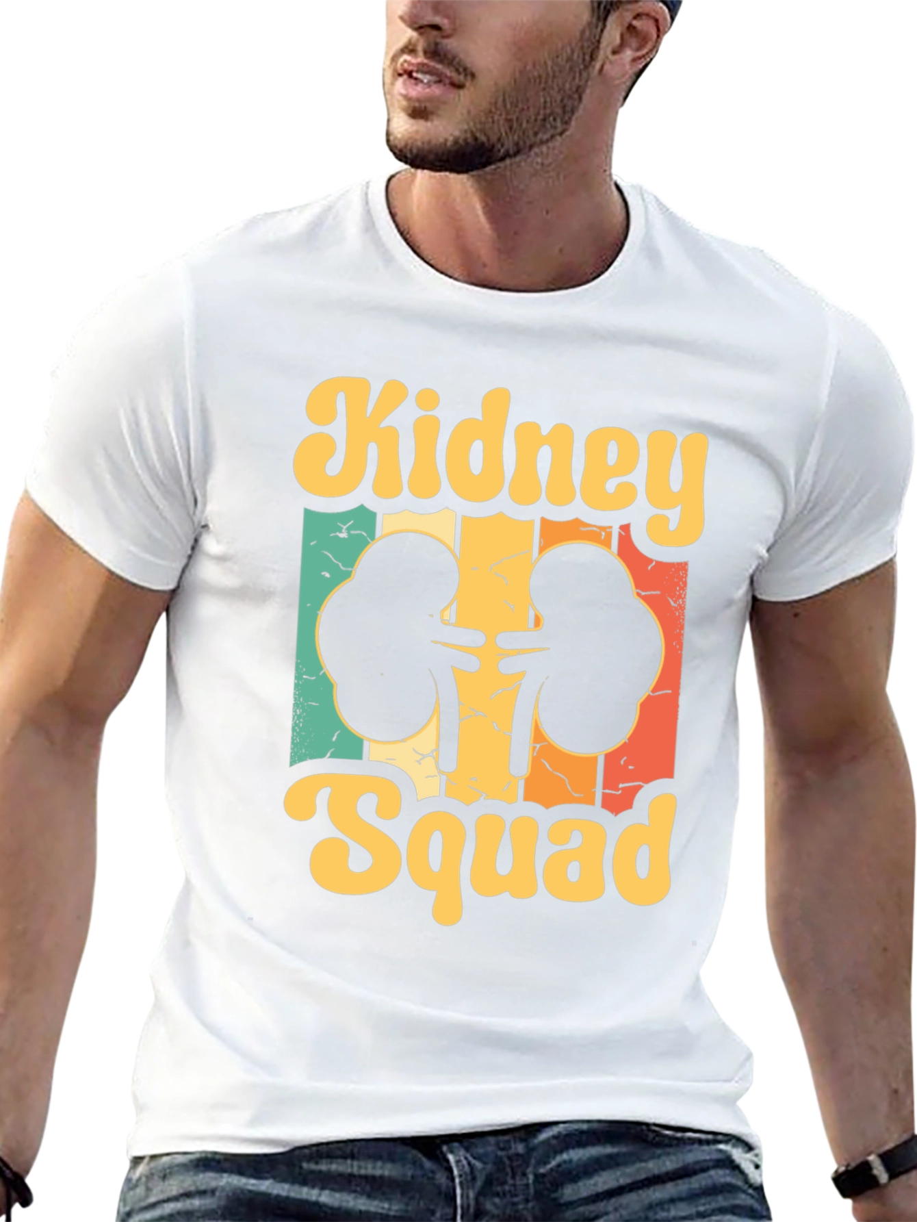 Kidney Squad Retro Graphic Tee