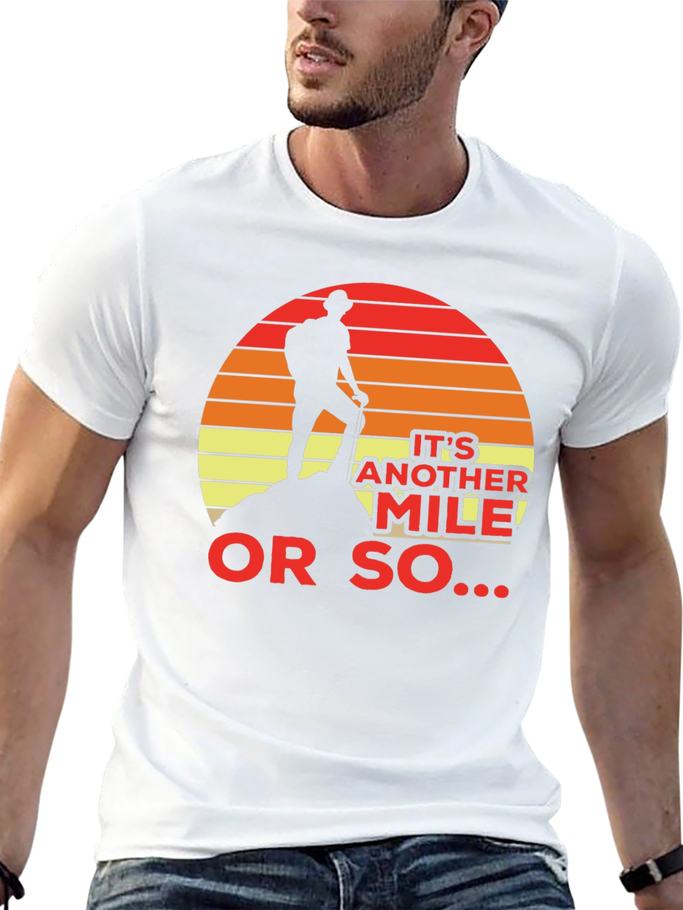 Hiker Silhouette T-Shirt - Another Mile Adventure Tee