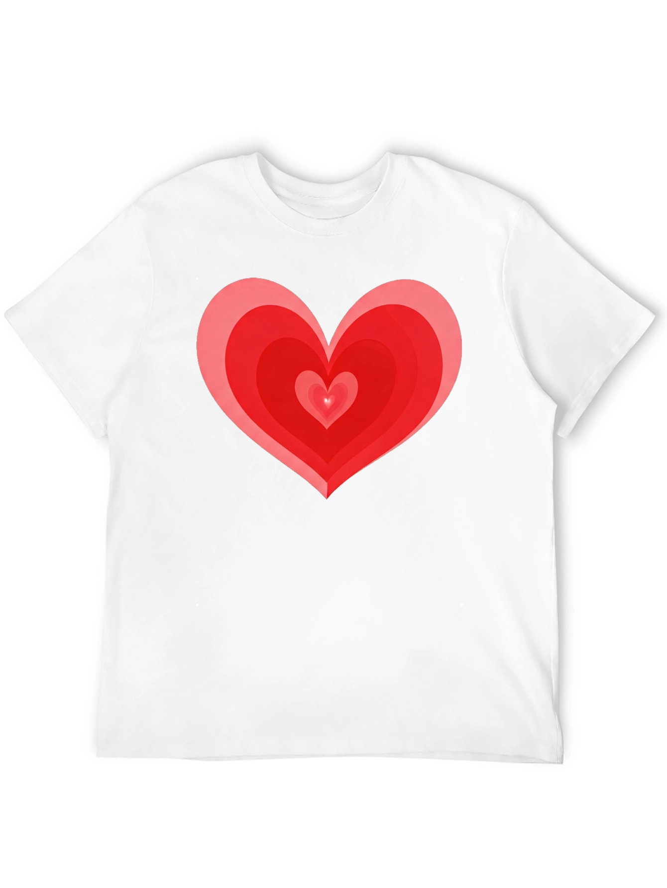 Heart Target Graphic Tee - Soft Cotton Comfort