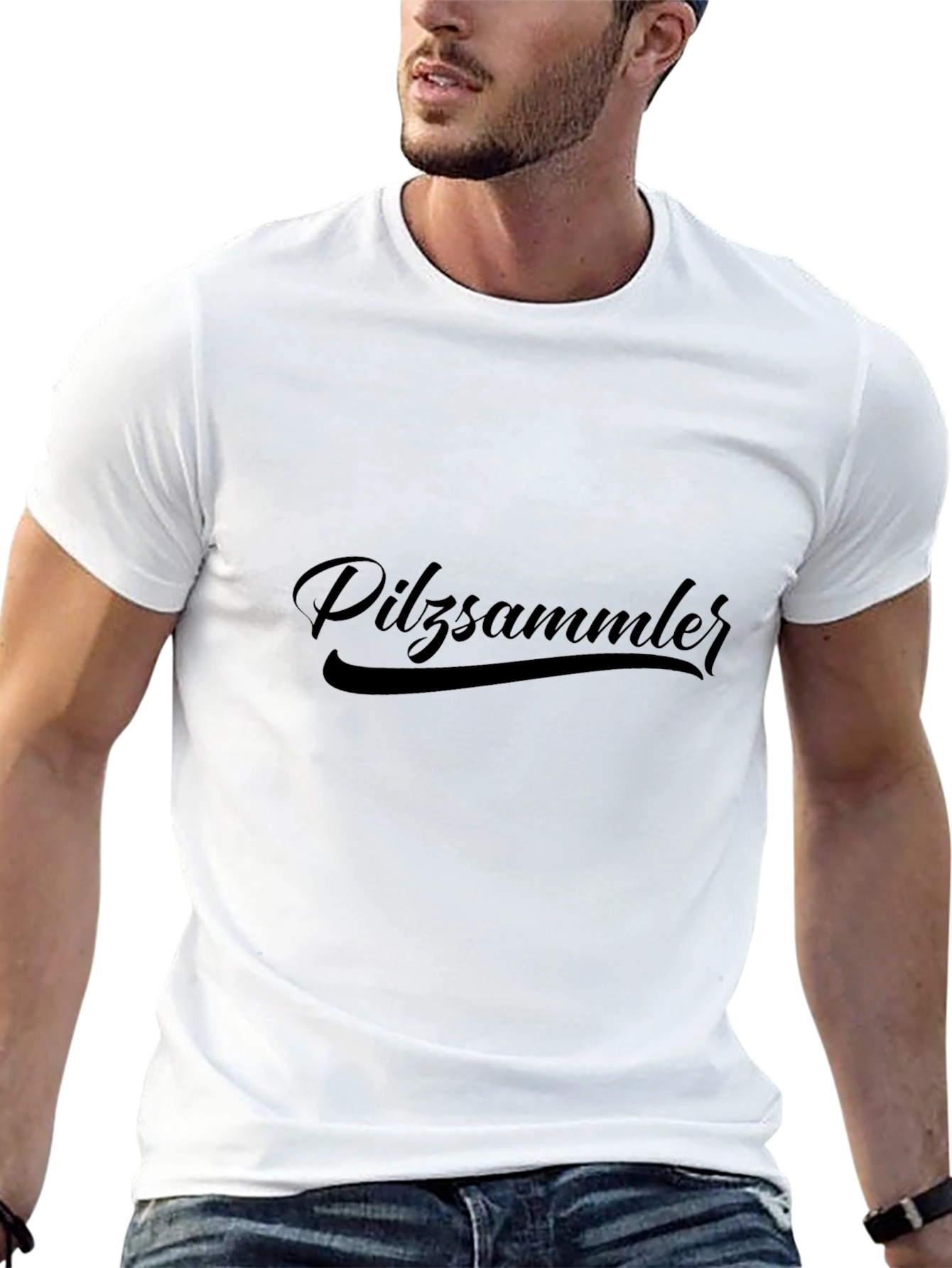 Pilzsammler Black T-Shirt - Mushroom Hunter