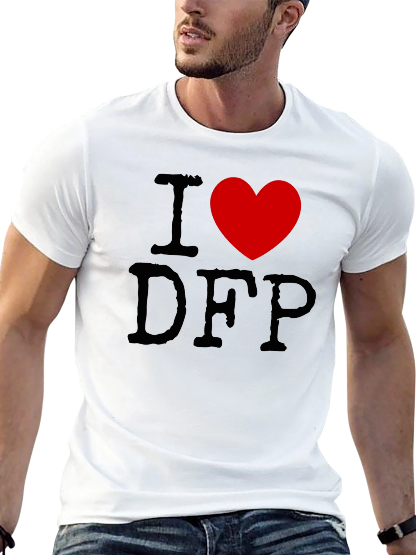 I Heart DFP Black T-Shirt