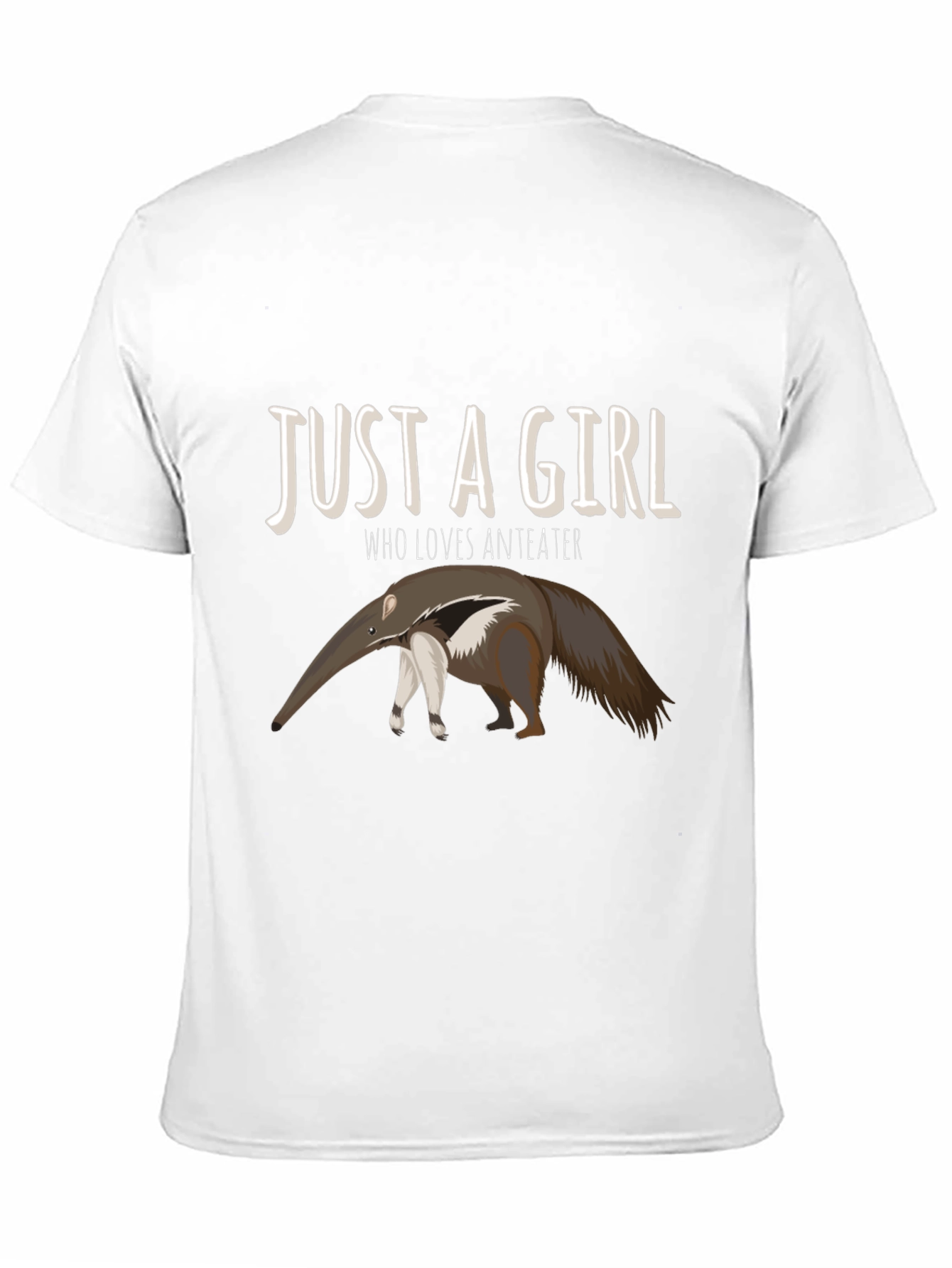 Just A Girl Who Loves Anteater Graphic Tee