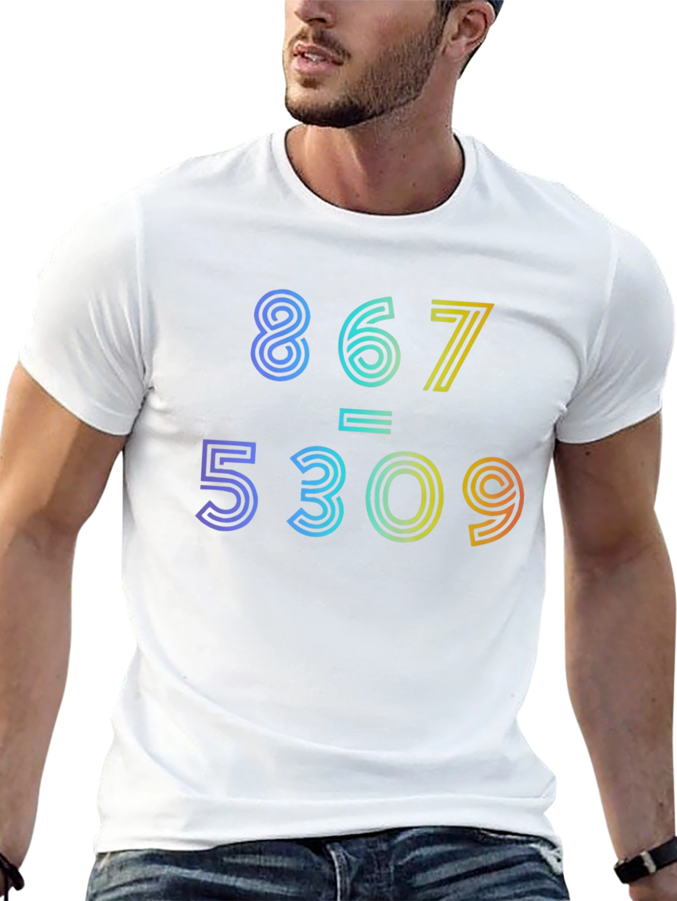 867-5309 Jenny Inspired Graphic T-Shirt