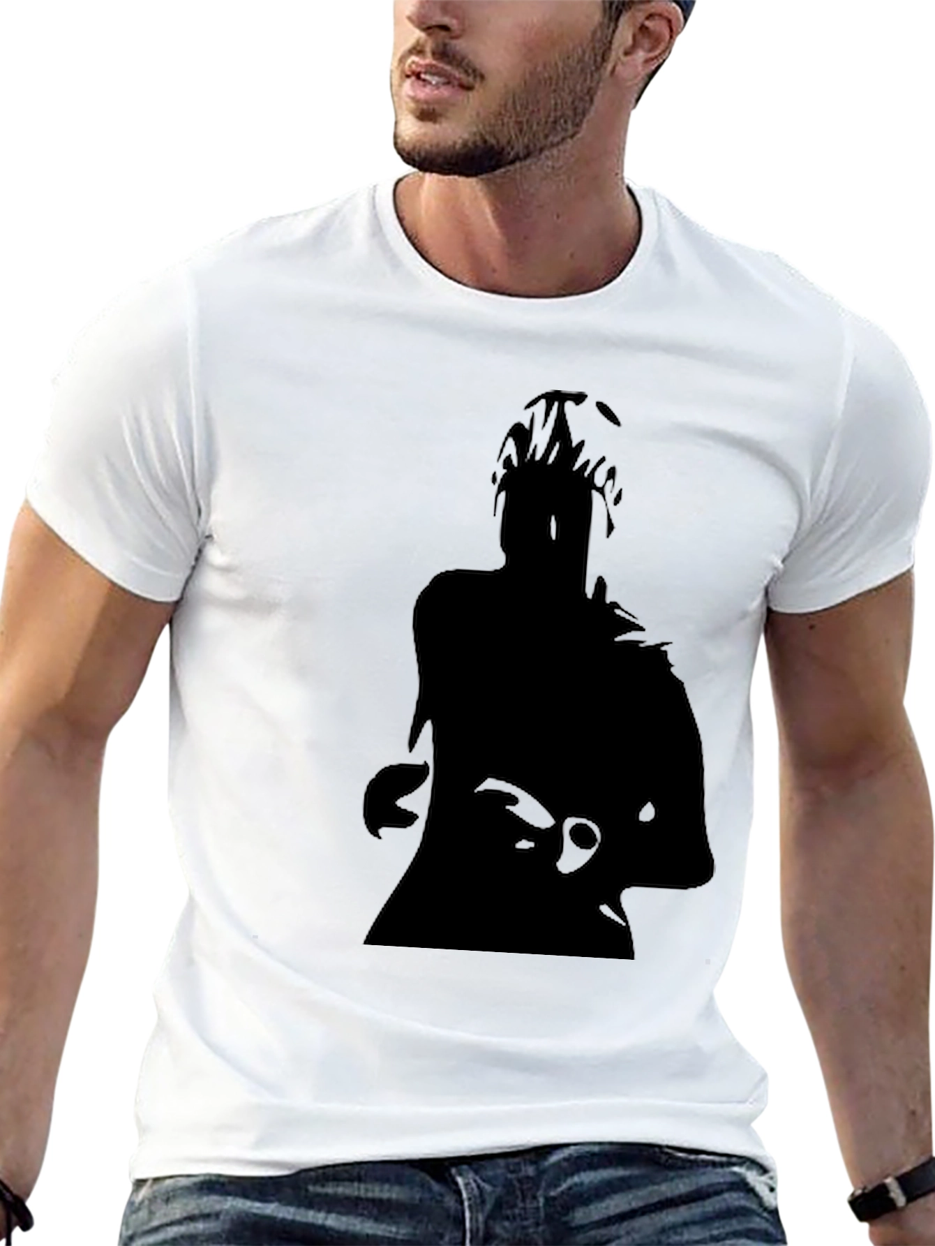 Silhouette Graphic Tee - Black
