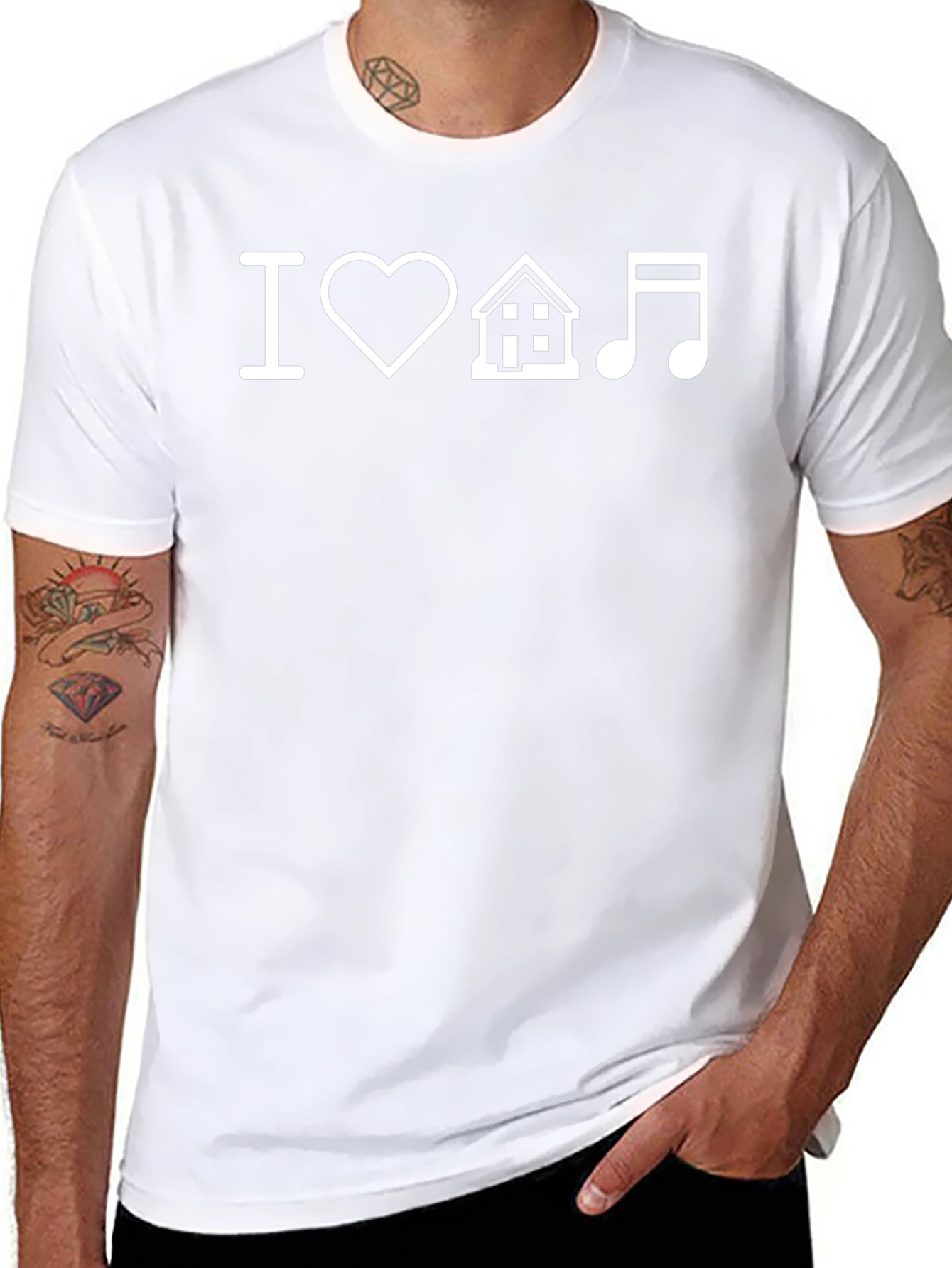 I Love House Music T-Shirt