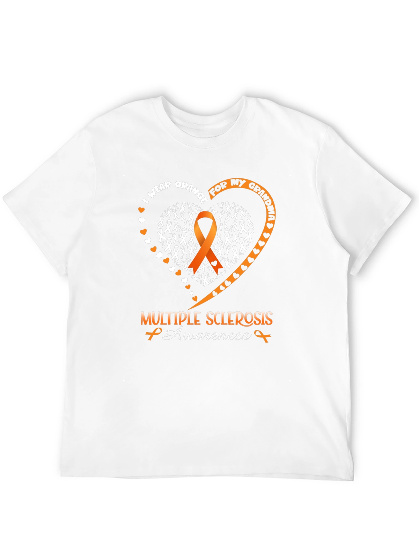 Orange Ribbon MS Awareness T-Shirt