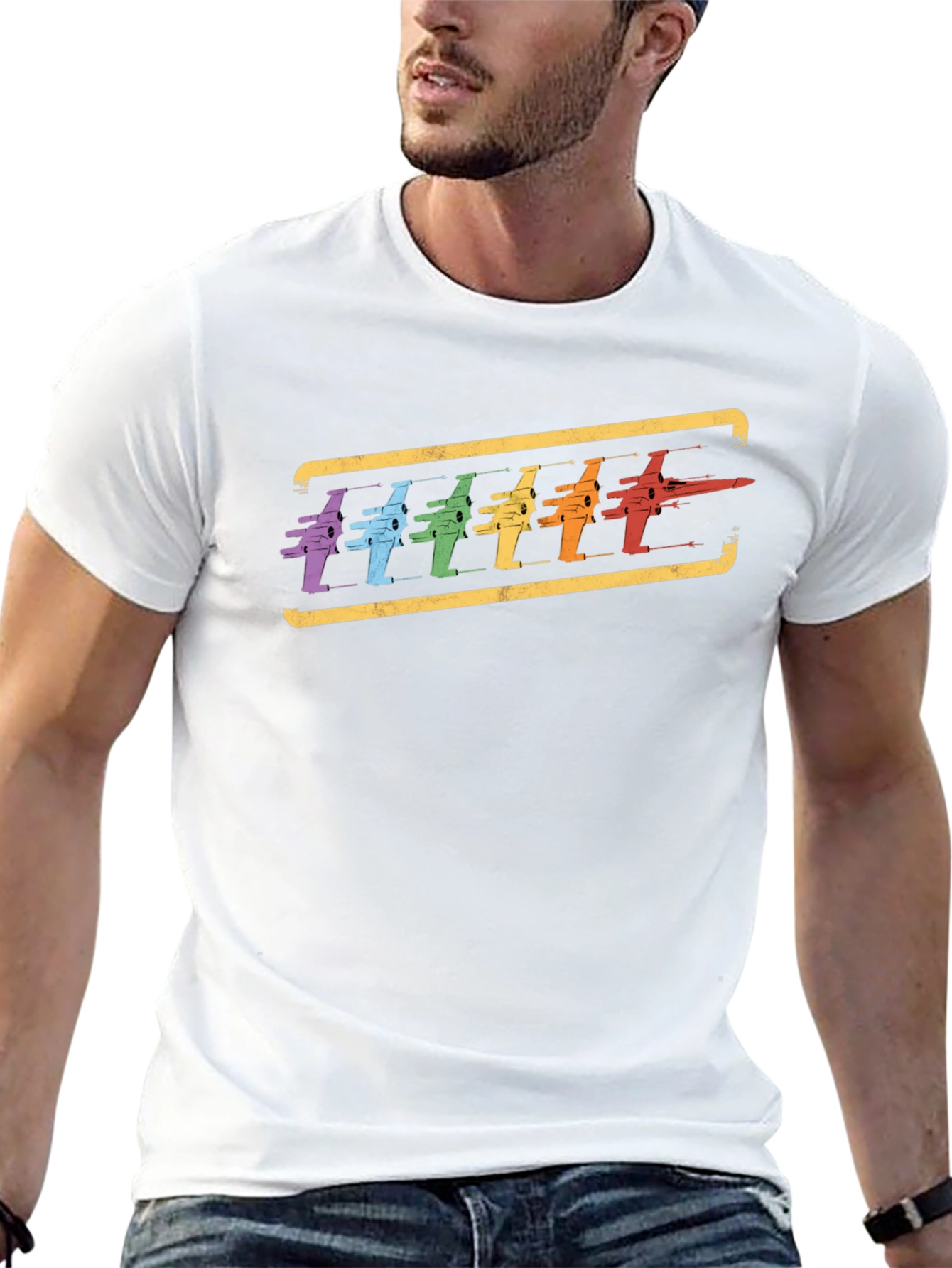 Rainbow X-Wing Squadron T-Shirt
