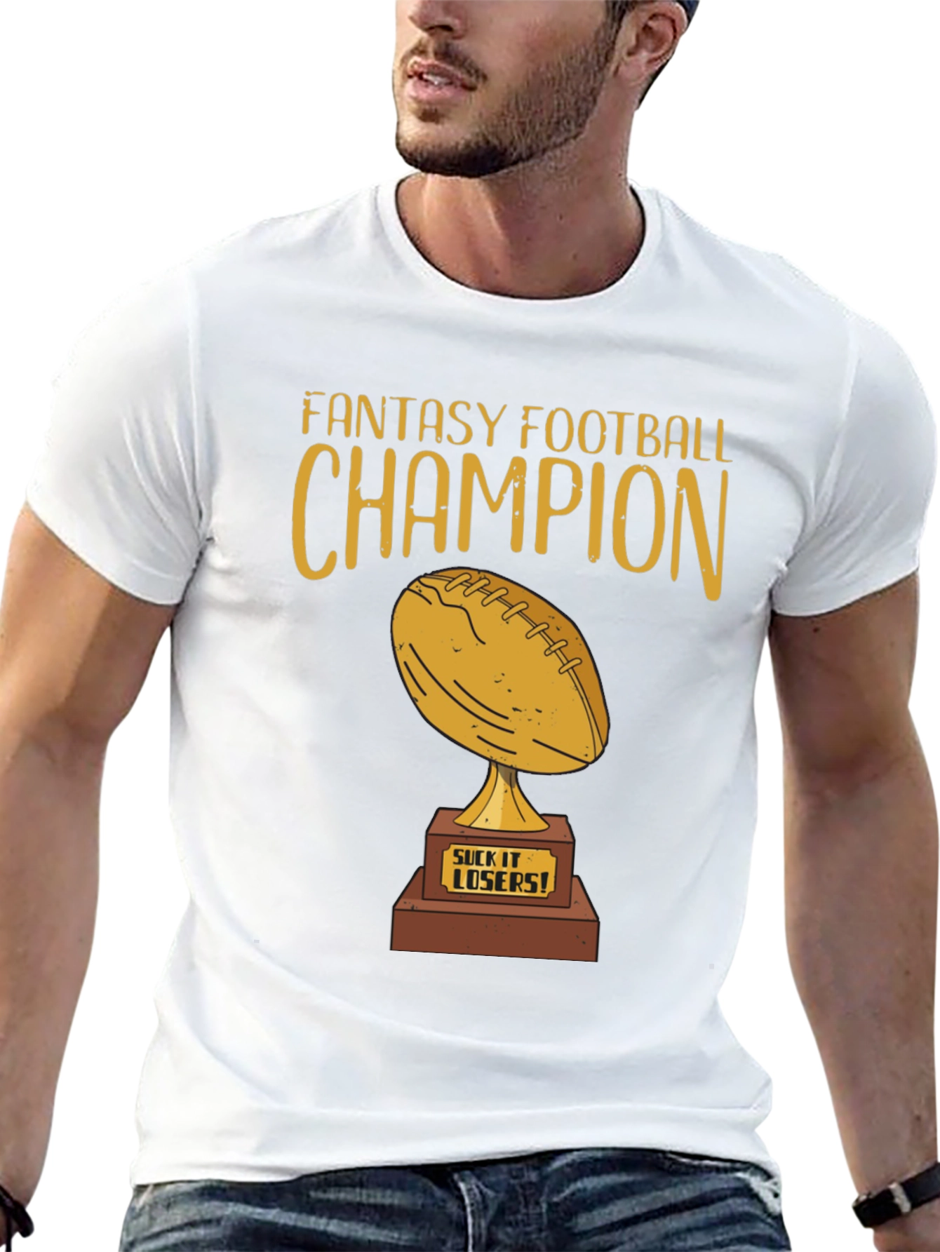 Fantasy Football Champion Graphic T-Shirt