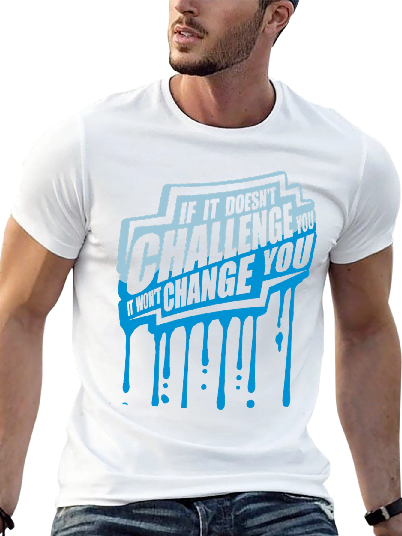 Challenge & Change Graphic T-Shirt
