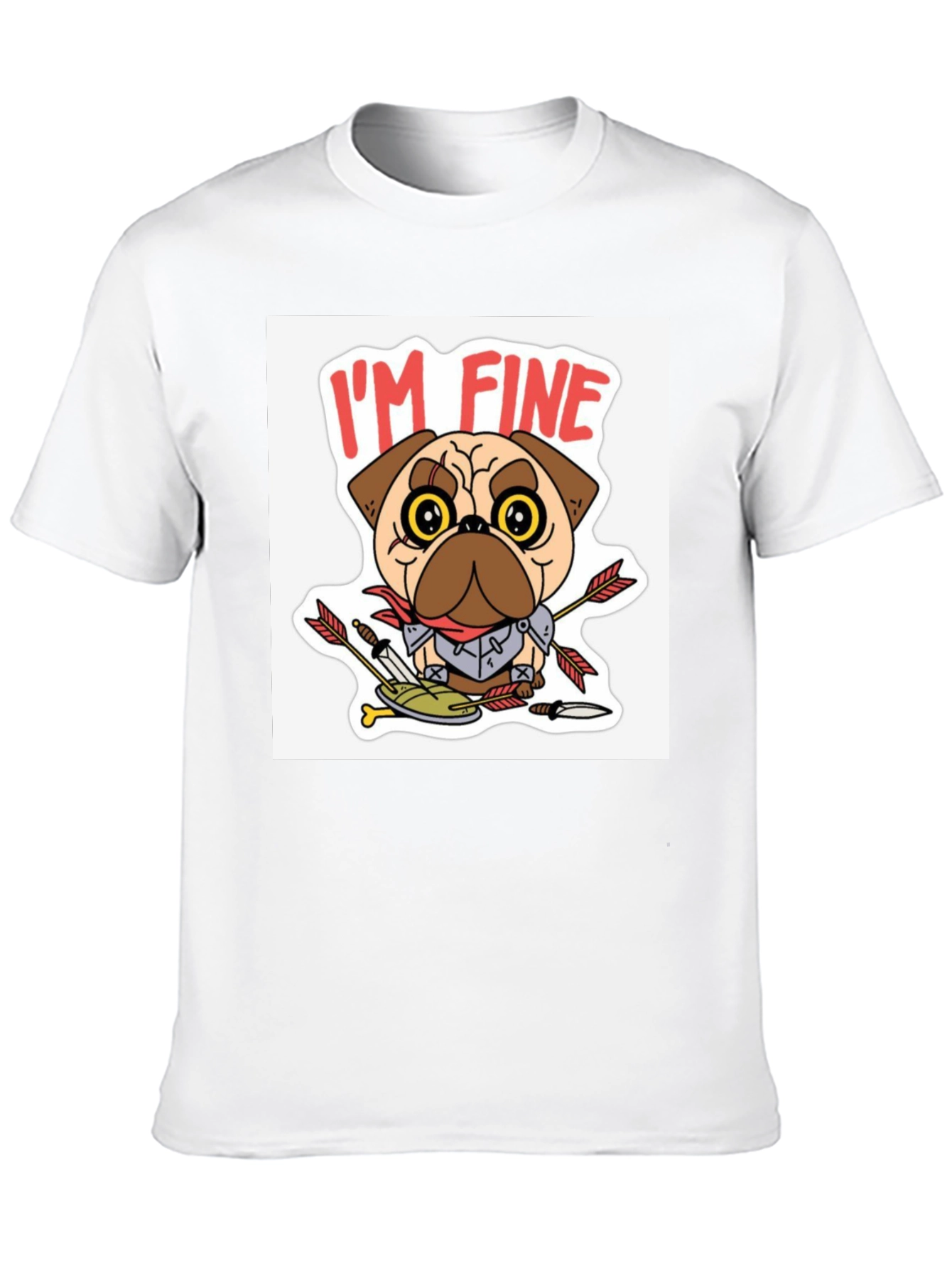 Im Fine Pug T-Shirt