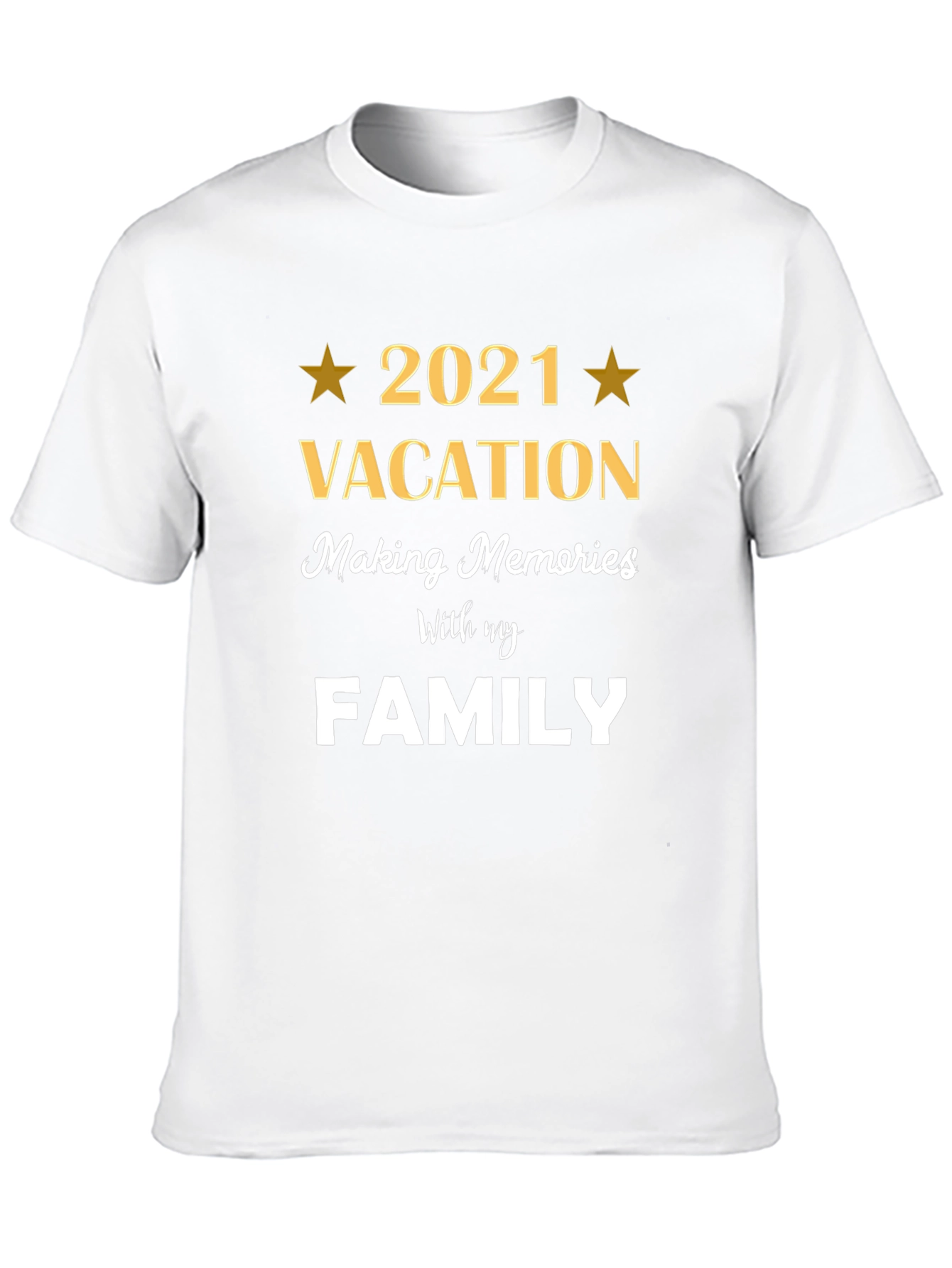 2021 Vacation Family Memories Tee