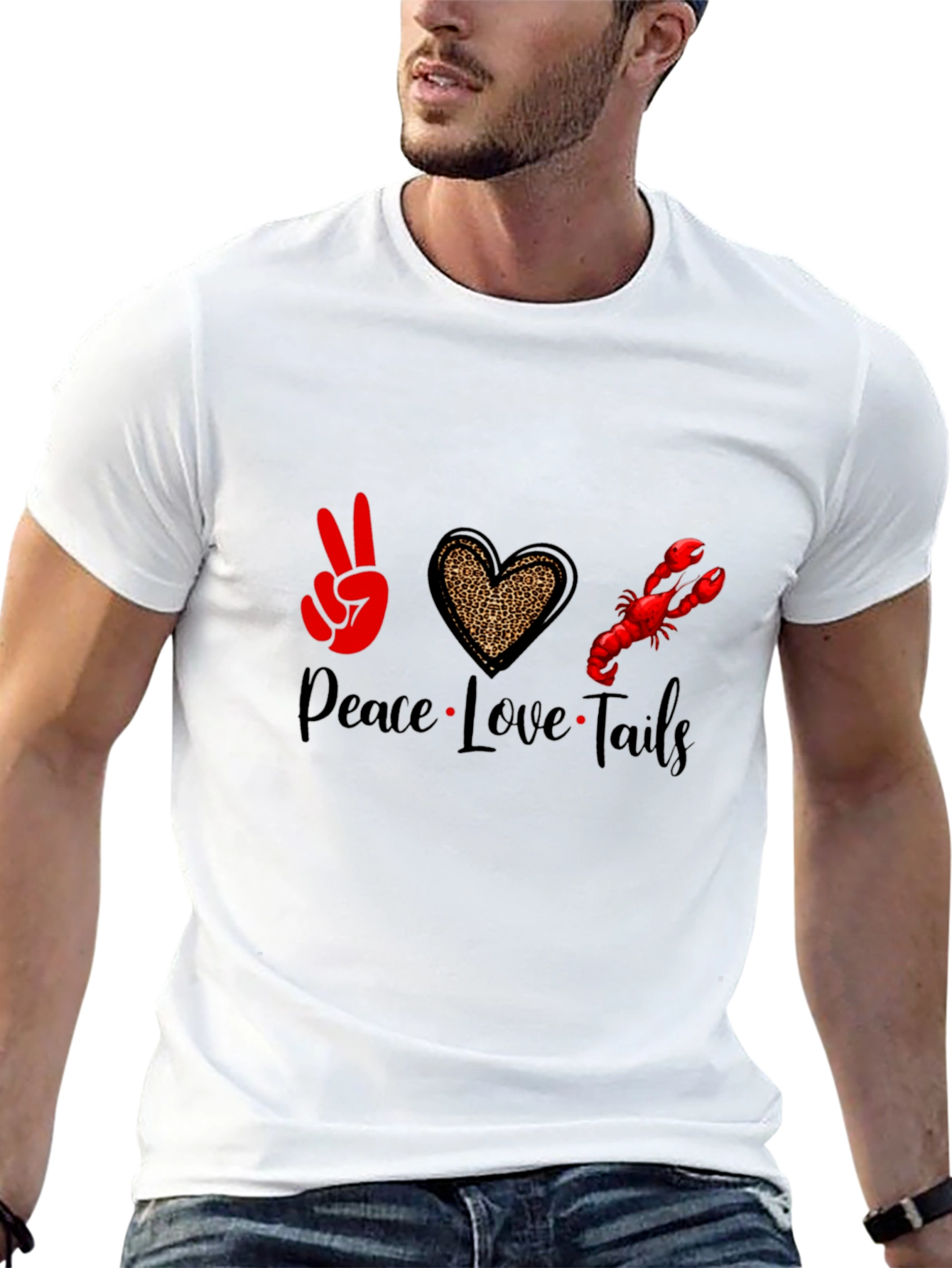 Peace Love Tails T-Shirt