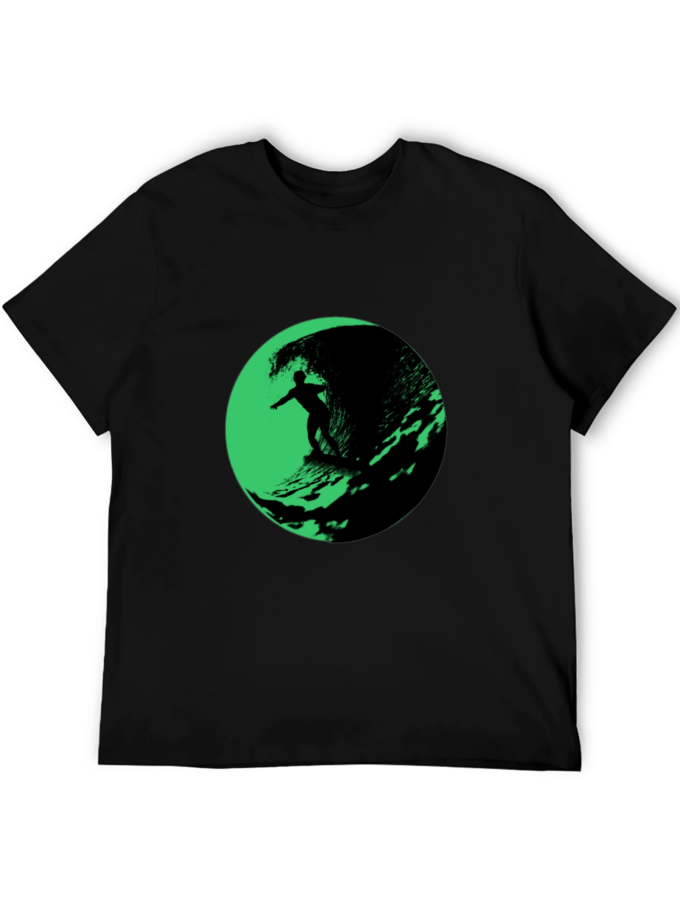 Surfer Wave Graphic T-Shirt