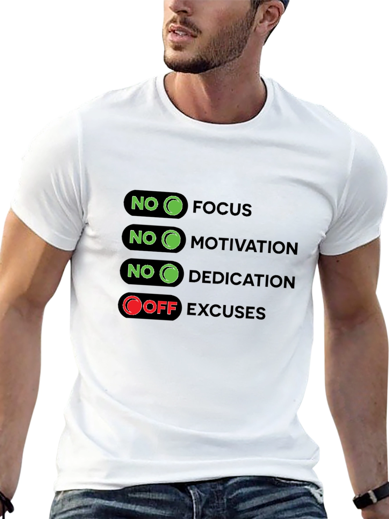 No Excuses Graphic T-Shirt