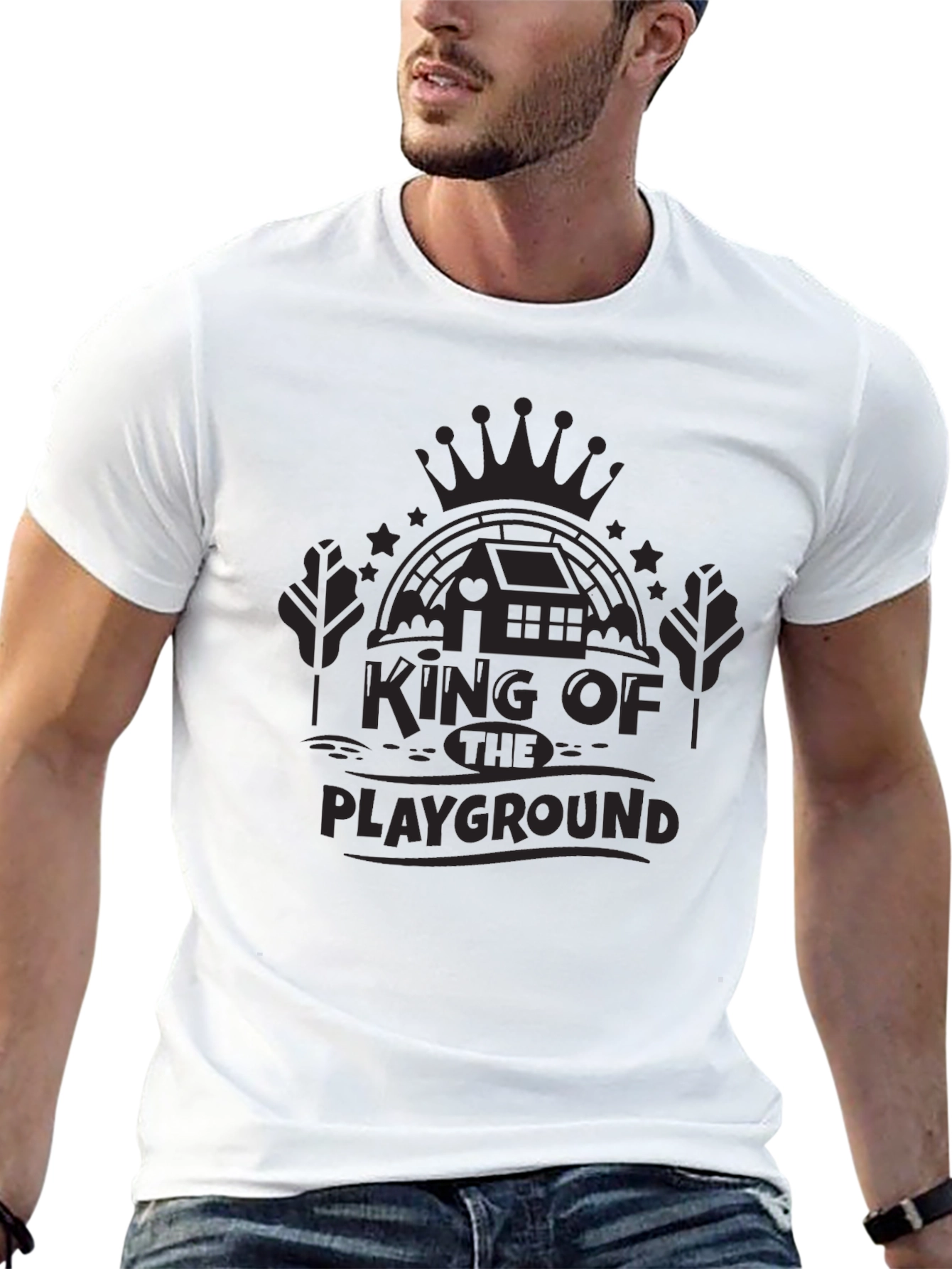 King of the Playground Graphic Tee - Black