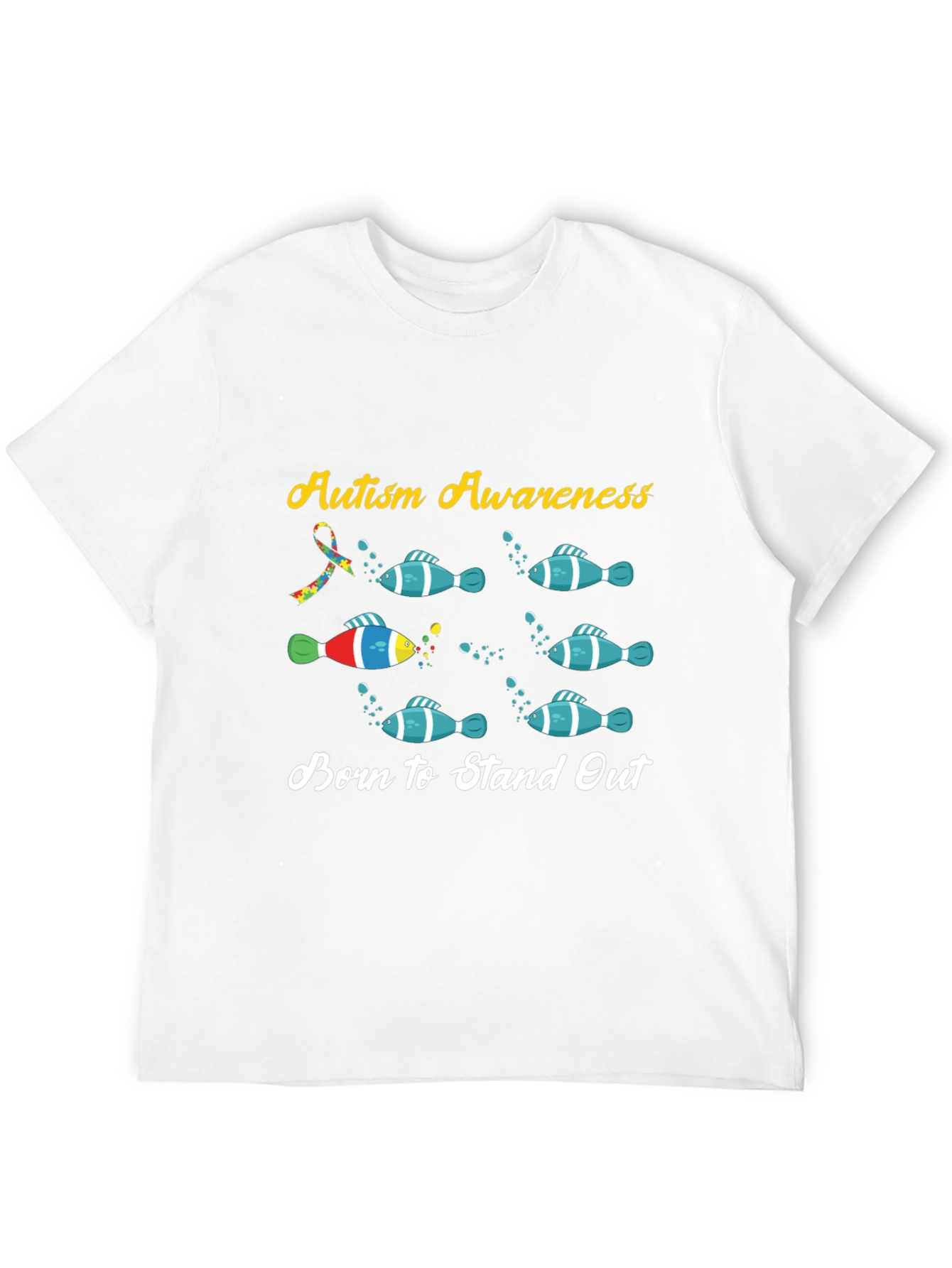 Autism Awareness T-Shirt - Born to Stand Out