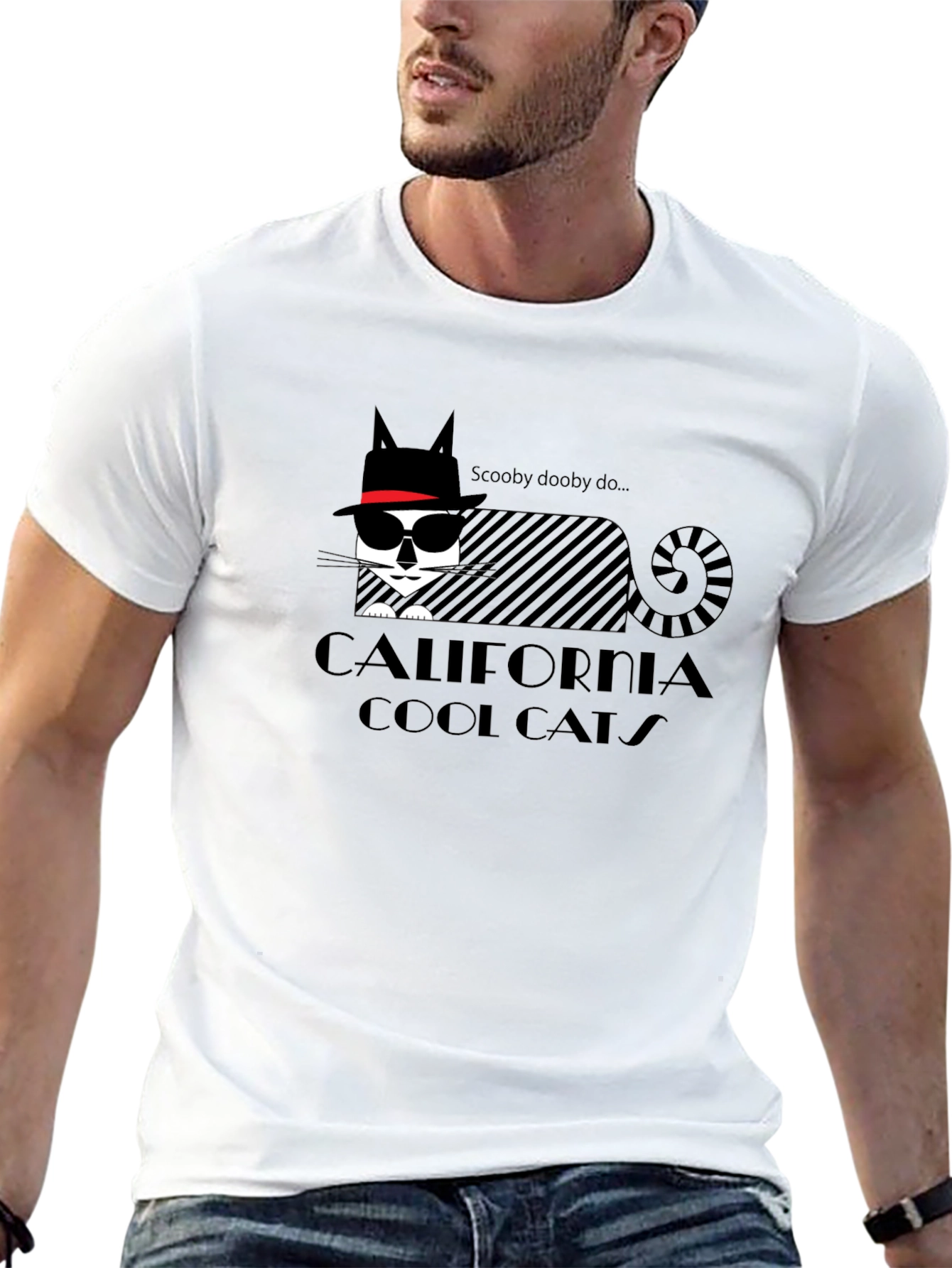California Cool Cats Graphic T-Shirt