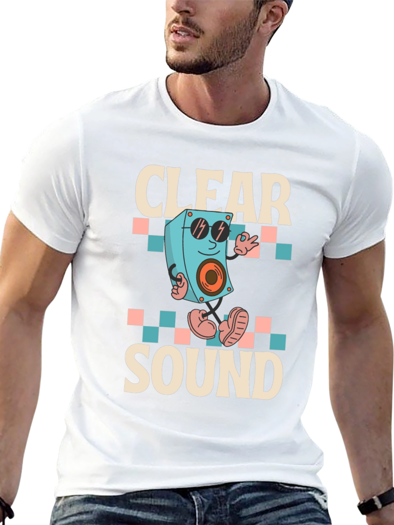 Clear Sound Speaker Graphic Tee