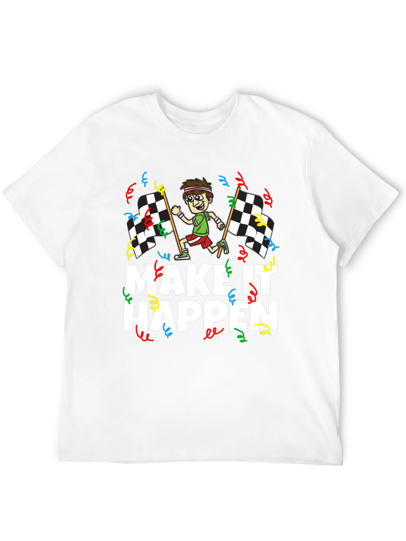 Make It Happen Runner T-Shirt