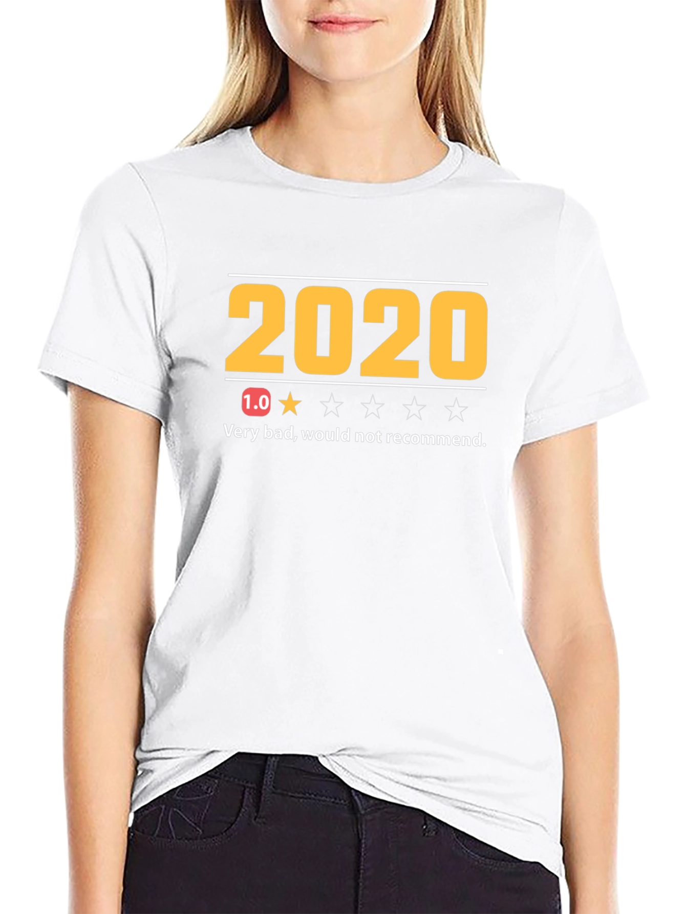 2020 Review T-Shirt - One Star Would Not Recommend