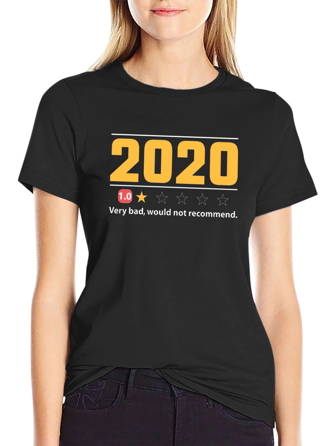 2020 Review T-Shirt - One Star Would Not Recommend