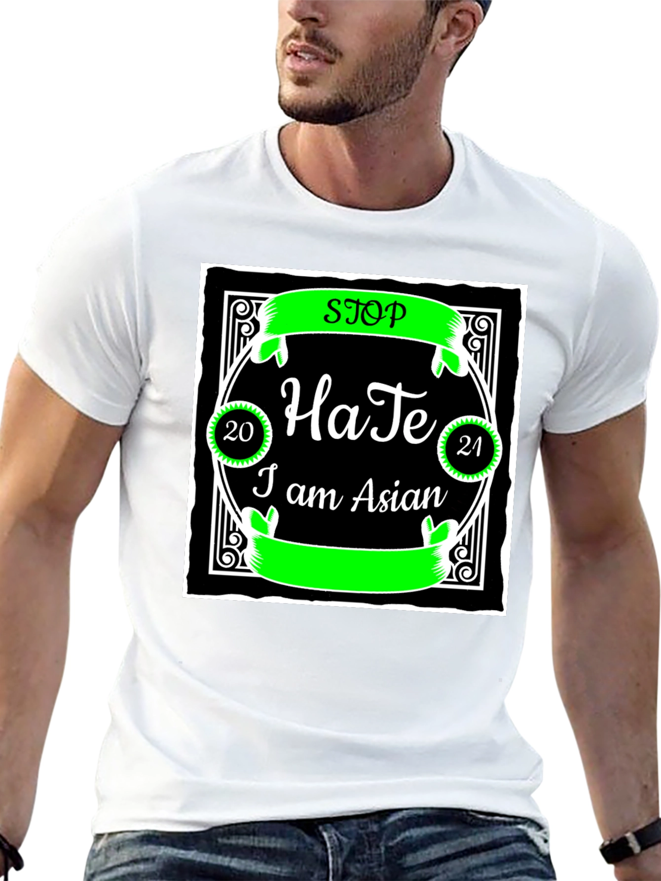 Stop Hate I am Asian T-Shirt
