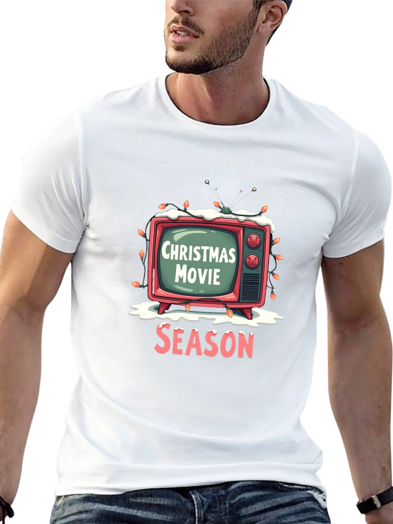 Christmas Movie Season Graphic T-Shirt