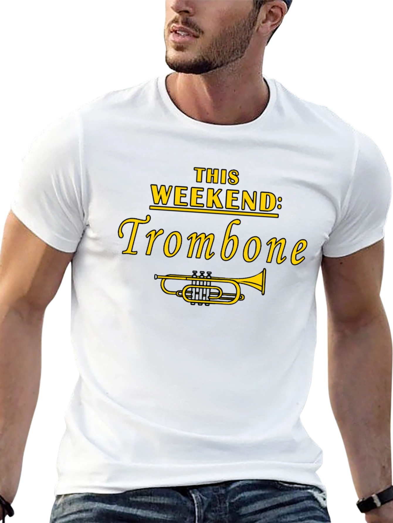 Trombone Weekend T-Shirt - Music Lover Tee
