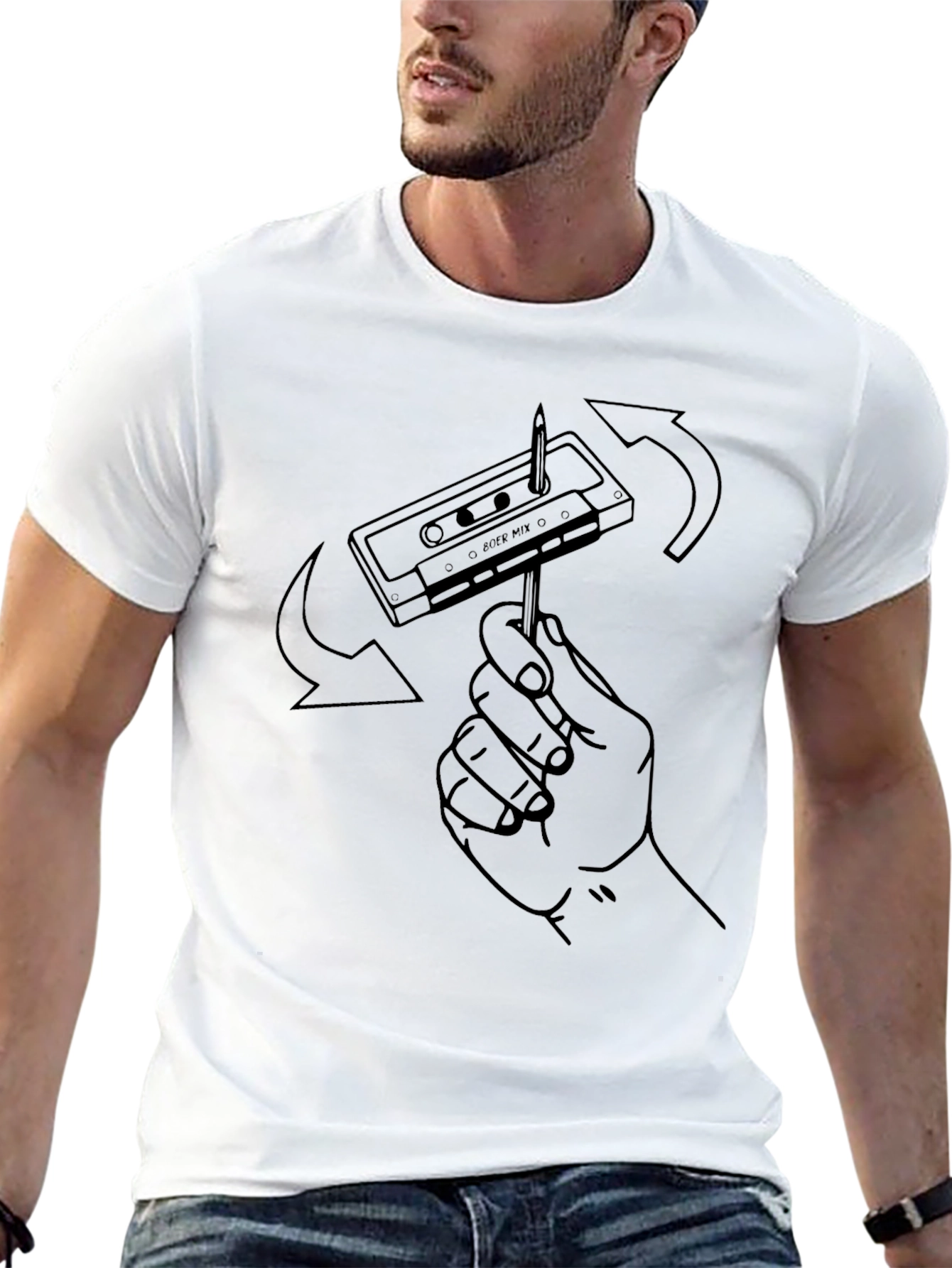 Retro Mix Tape T-Shirt - Music Nostalgia