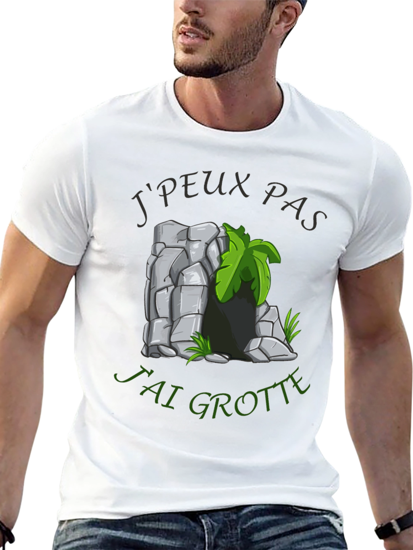 Jpeux Pas Jai Grotte Graphic T-Shirt
