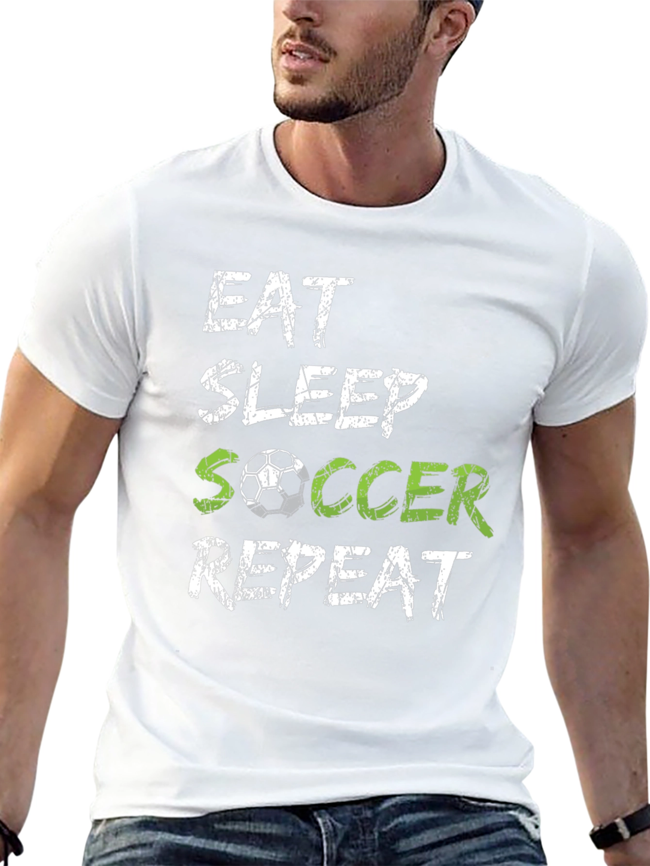 Eat Sleep Soccer Repeat T-Shirt
