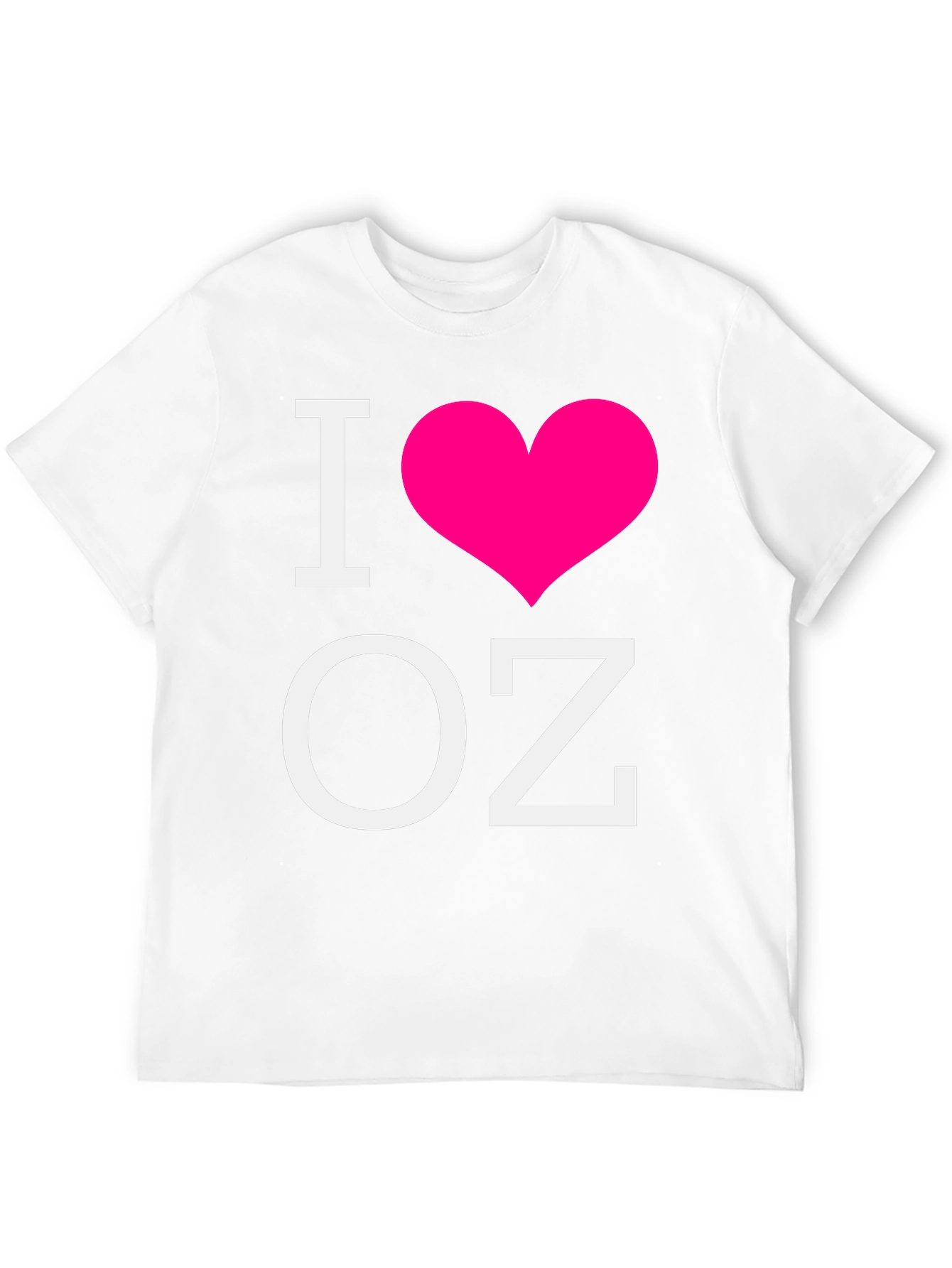 I Love Oz T-Shirt - Graphic Print Tee