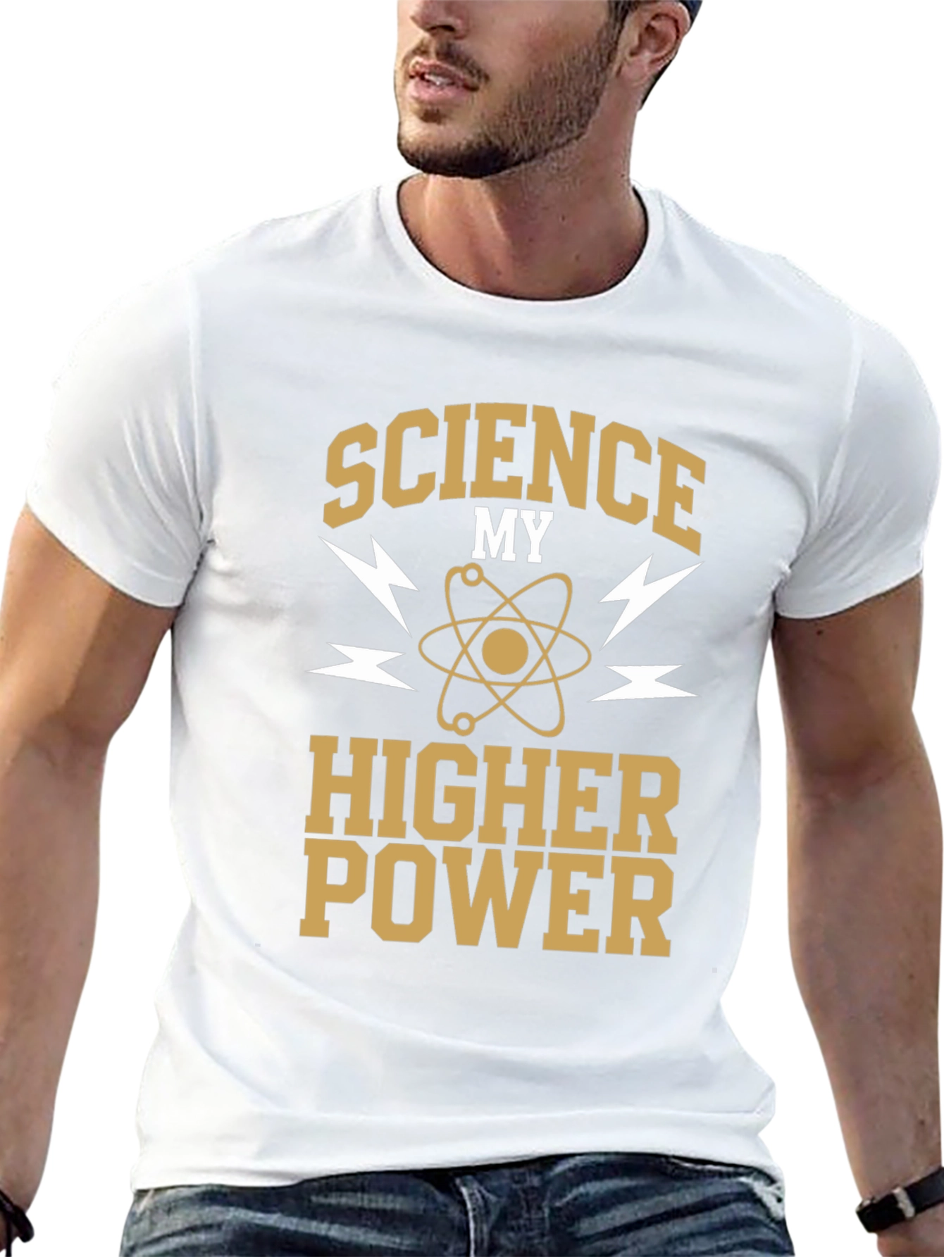 Science My Higher Power T-Shirt - Geeky & Stylish
