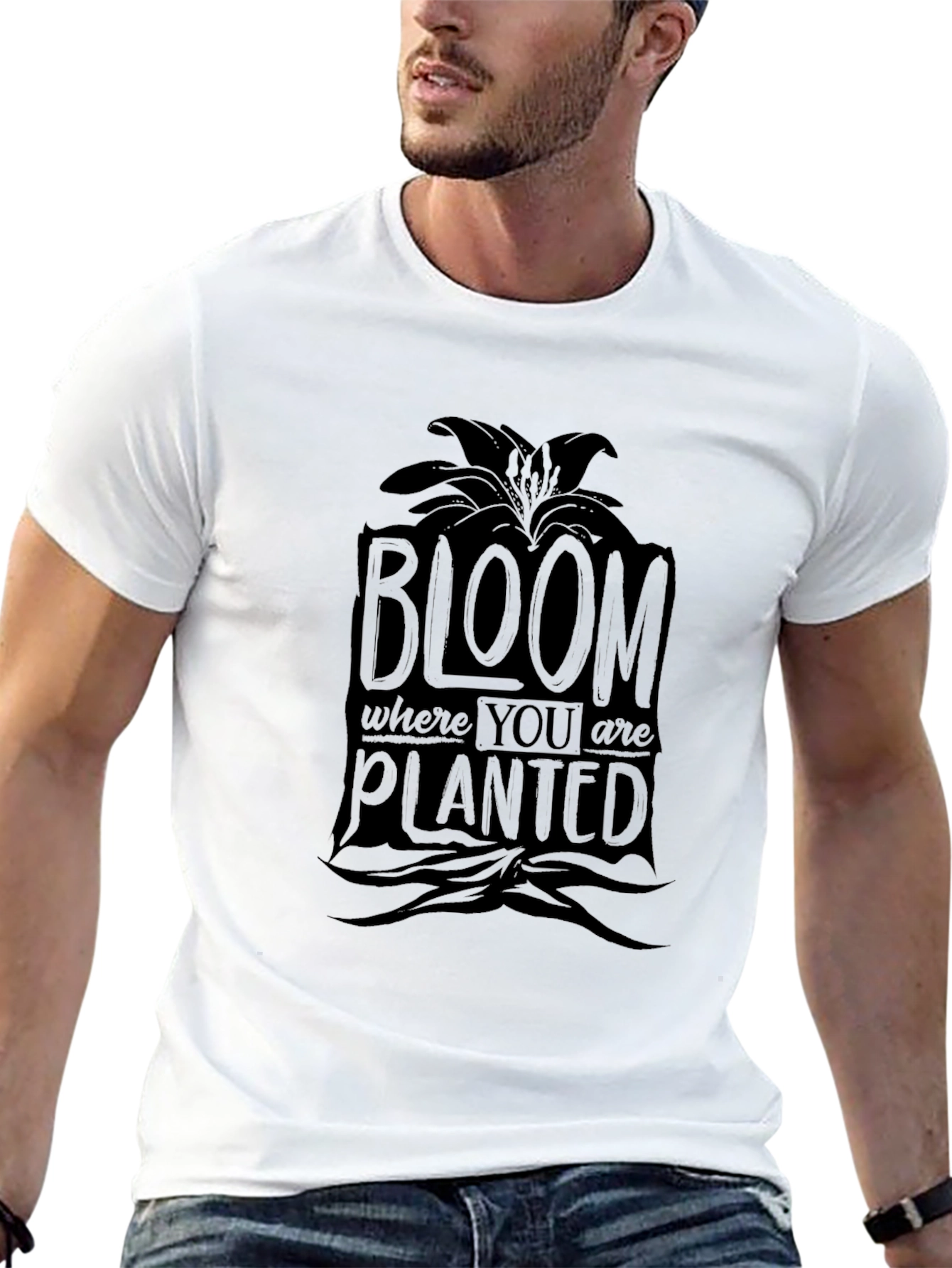 Bloom Where You Are Planted Graphic Tee