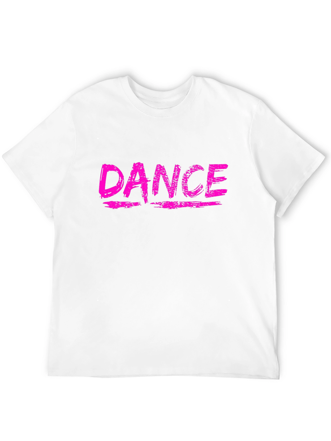 Dance T-Shirt - Distressed Pink Print