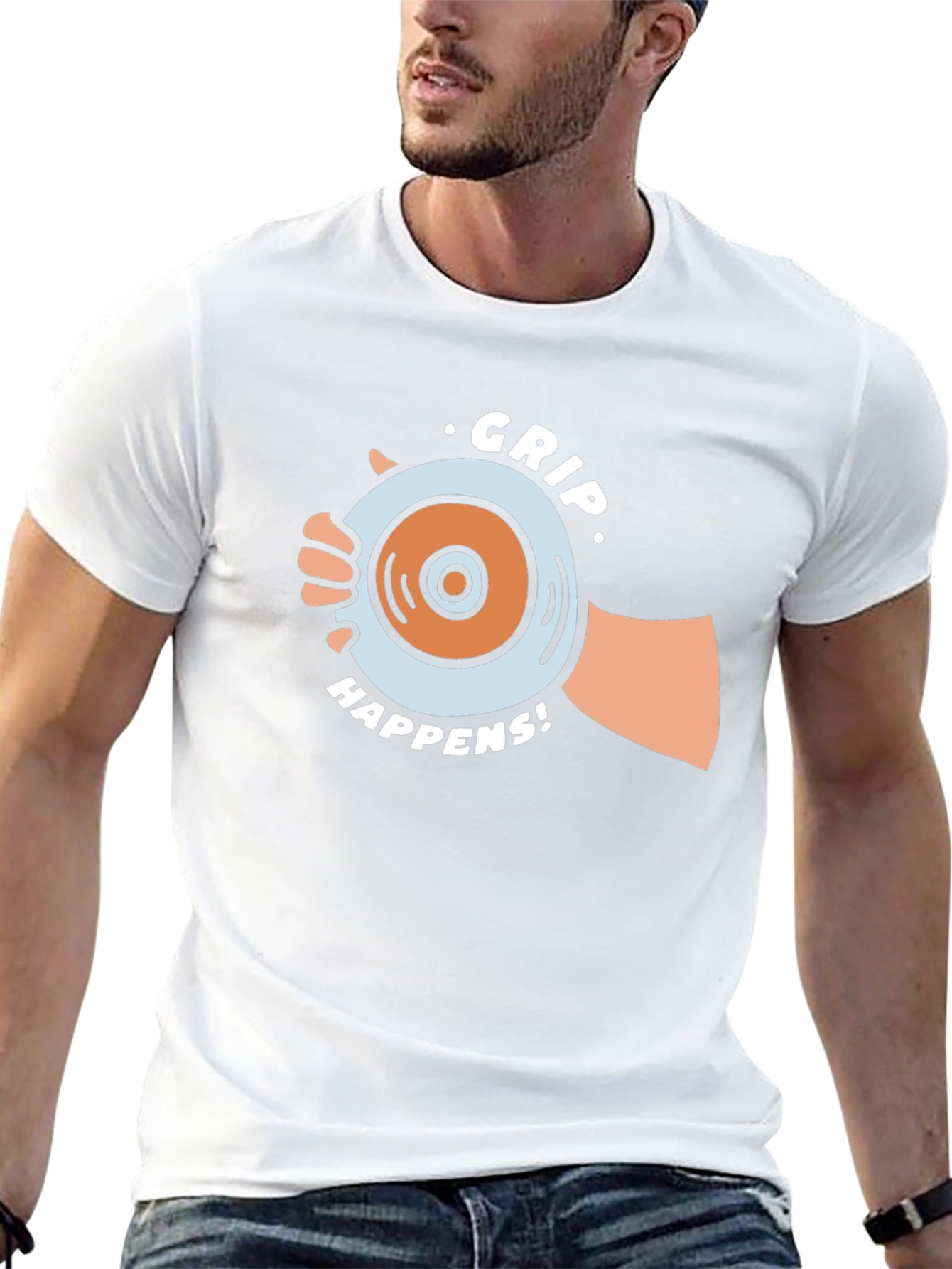 Grip Happens! Graphic T-Shirt