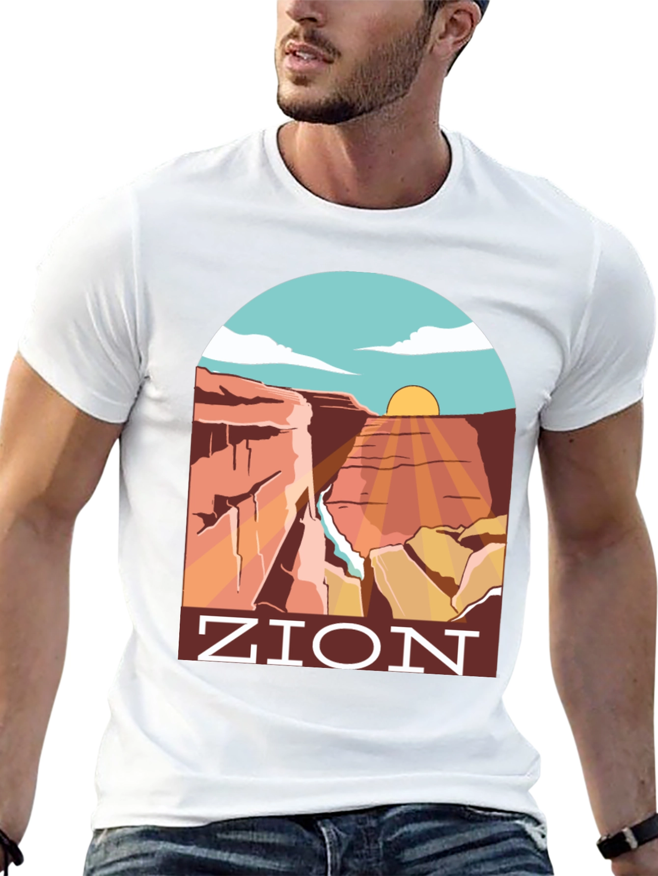 Zion Canyon Graphic Tee - Adventure Awaits!