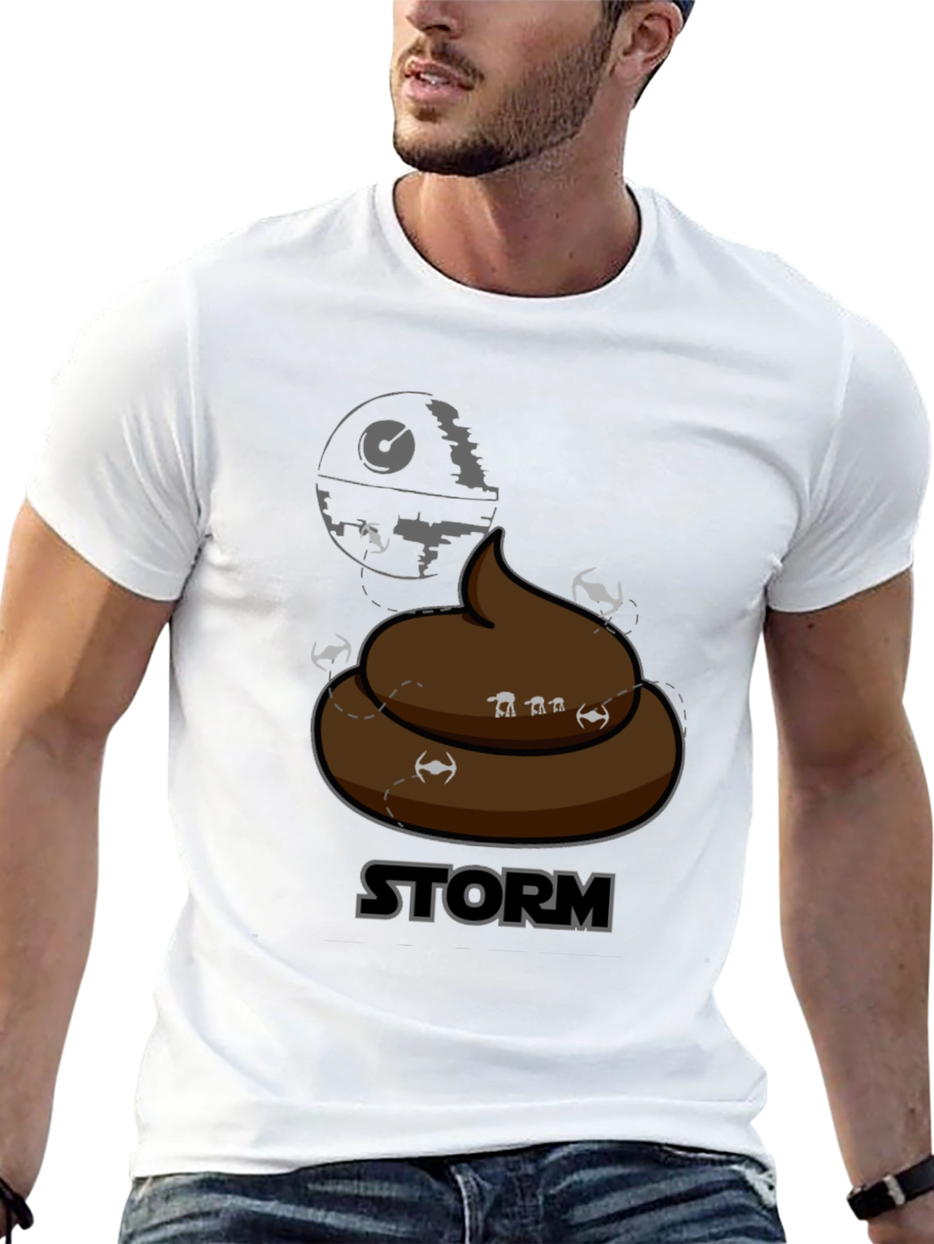 Storm Pooper T-Shirt - Star Wars Parody Tee