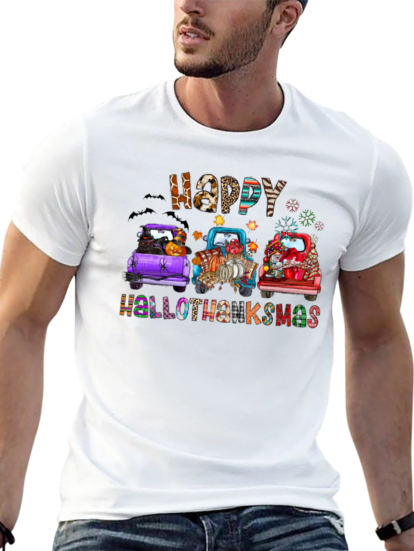 Happy HalloThanksmas T-Shirt