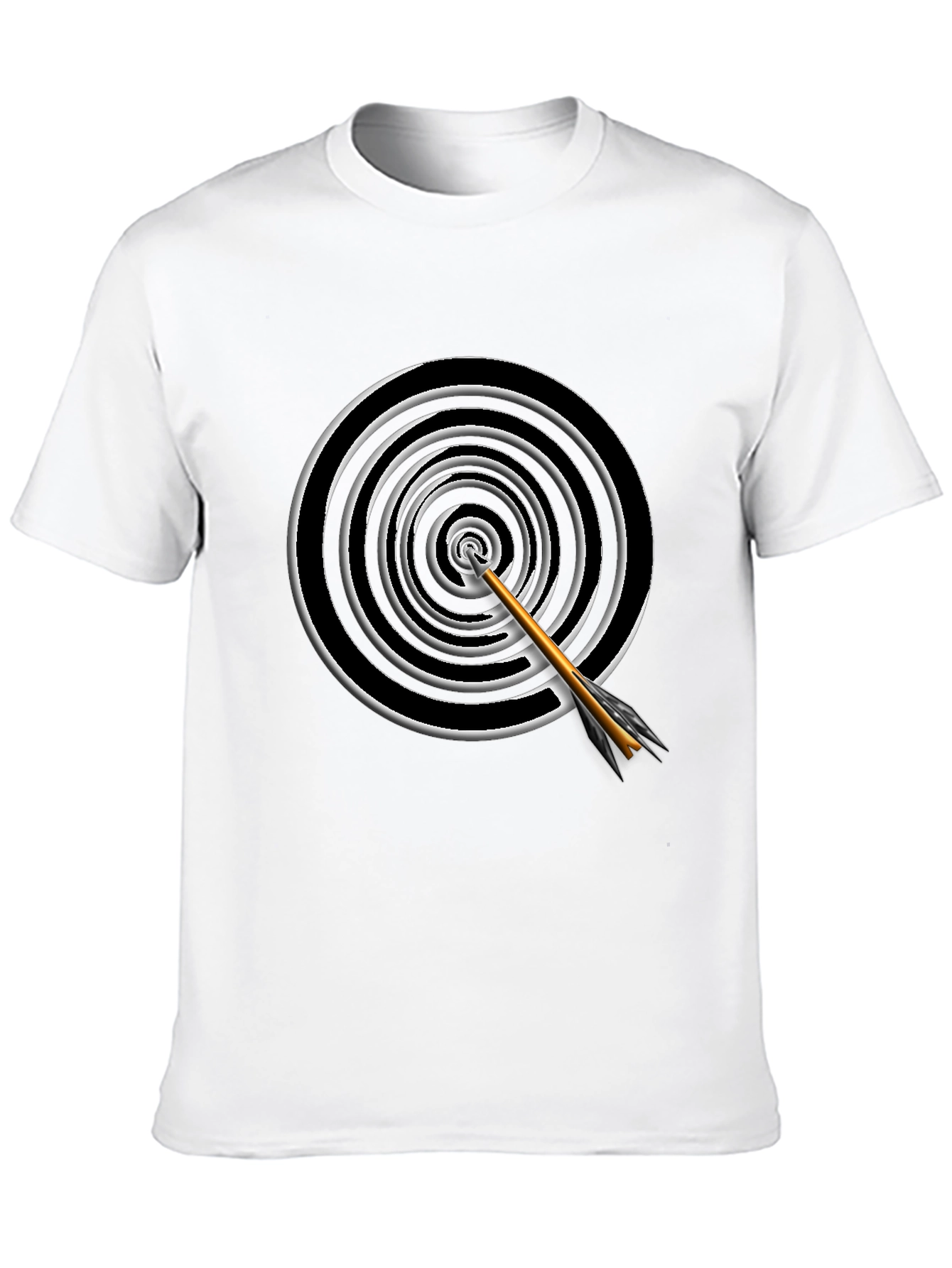 Target Arrow Graphic Tee - Black