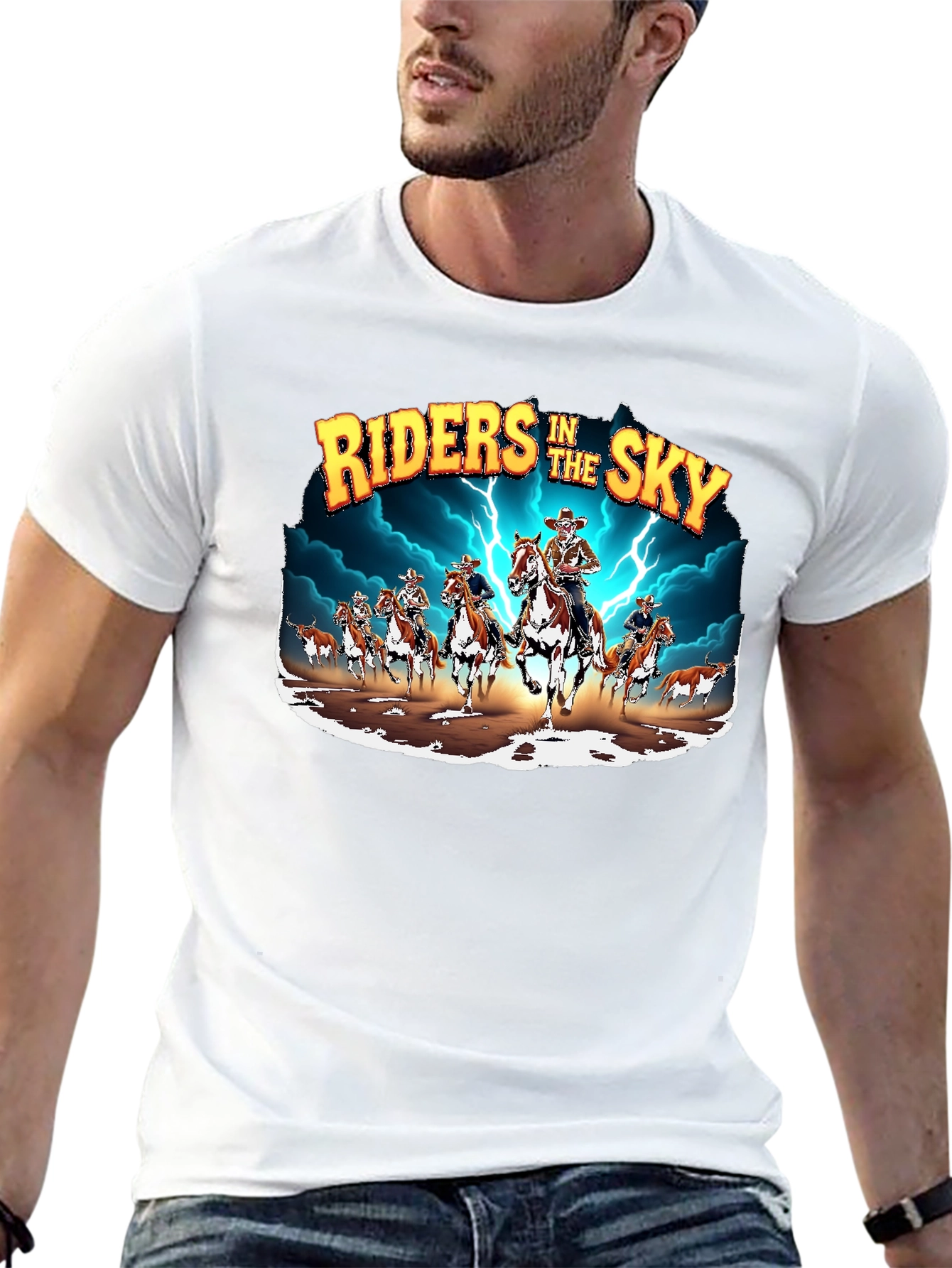 Riders in the Sky Graphic Tee