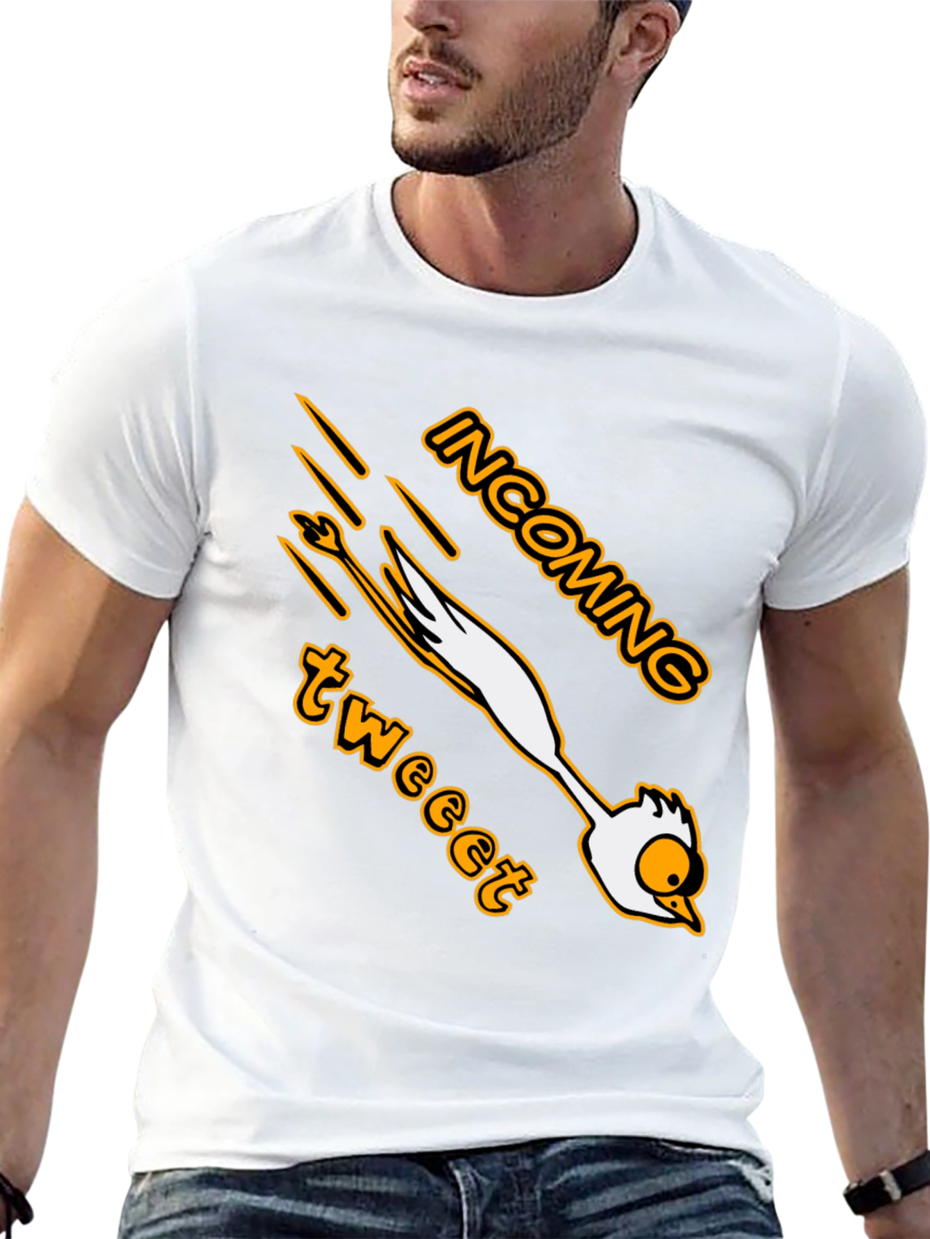 Incoming Tweet Roadrunner Graphic Tee