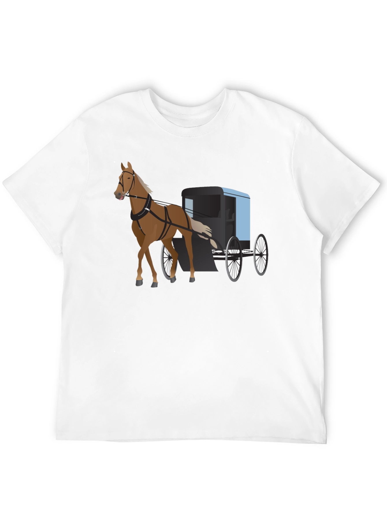 Horse Drawn Carriage T-Shirt