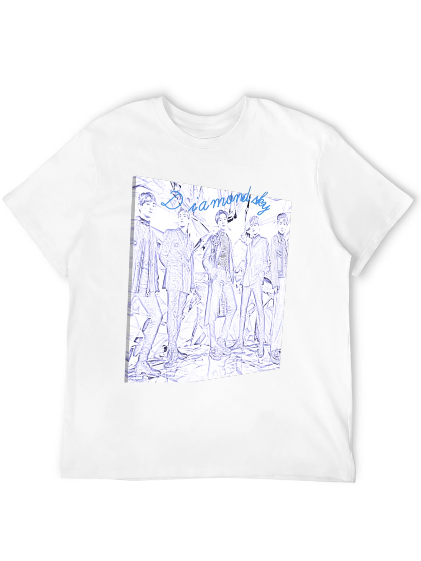 Diamond Sky Sketch T-Shirt